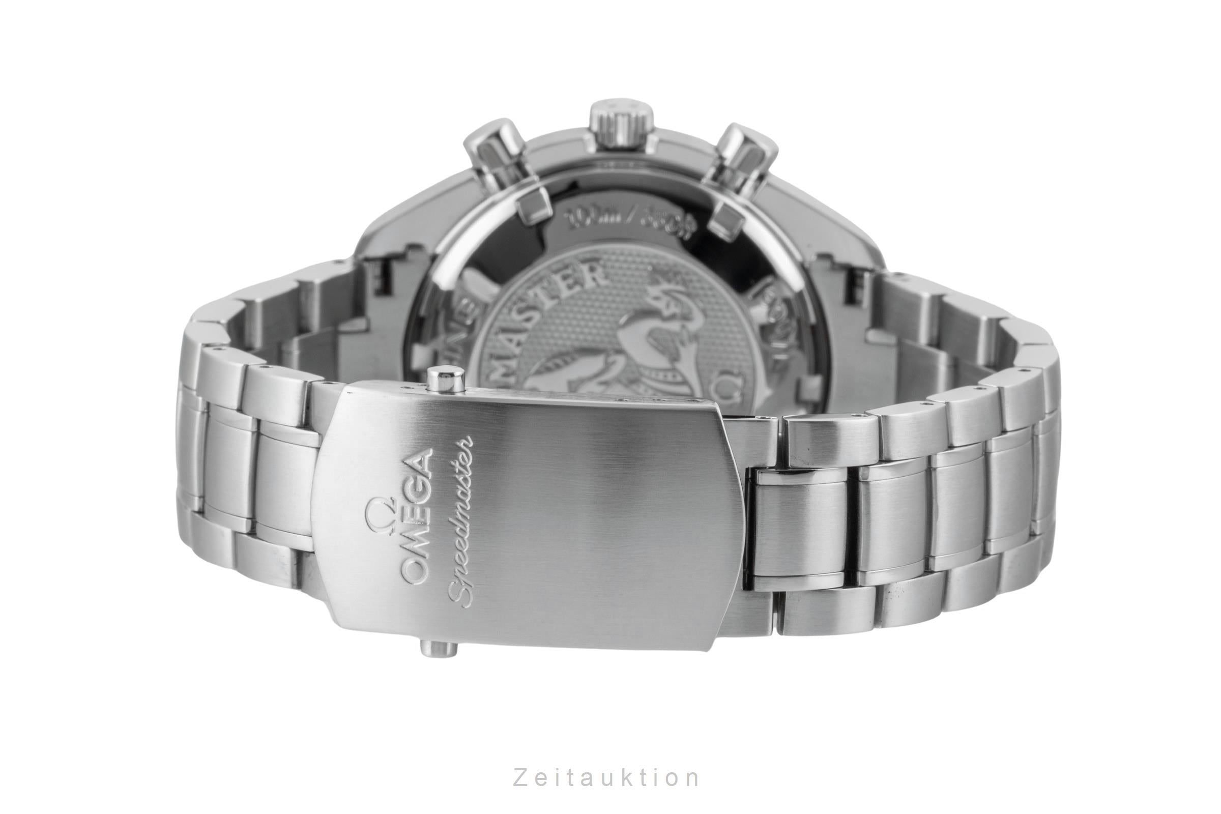 Omega Speedmaster Date Chronograph Stahl Automatik Ref. 3210.50.00 B&P 2011 [2600738]