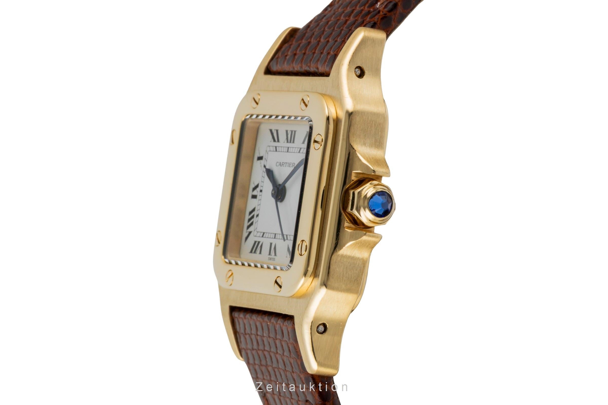 Cartier Santos or 18 ct automatique montre pour femmes 0901  [2600745]