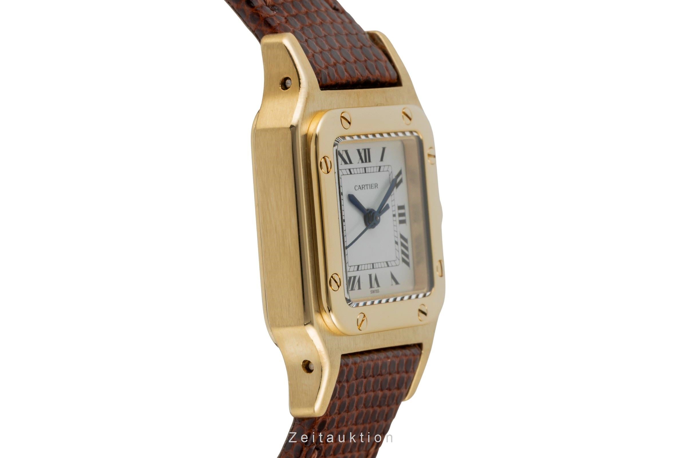 Cartier Santos or 18 ct automatique montre pour femmes 0901  [2600745]