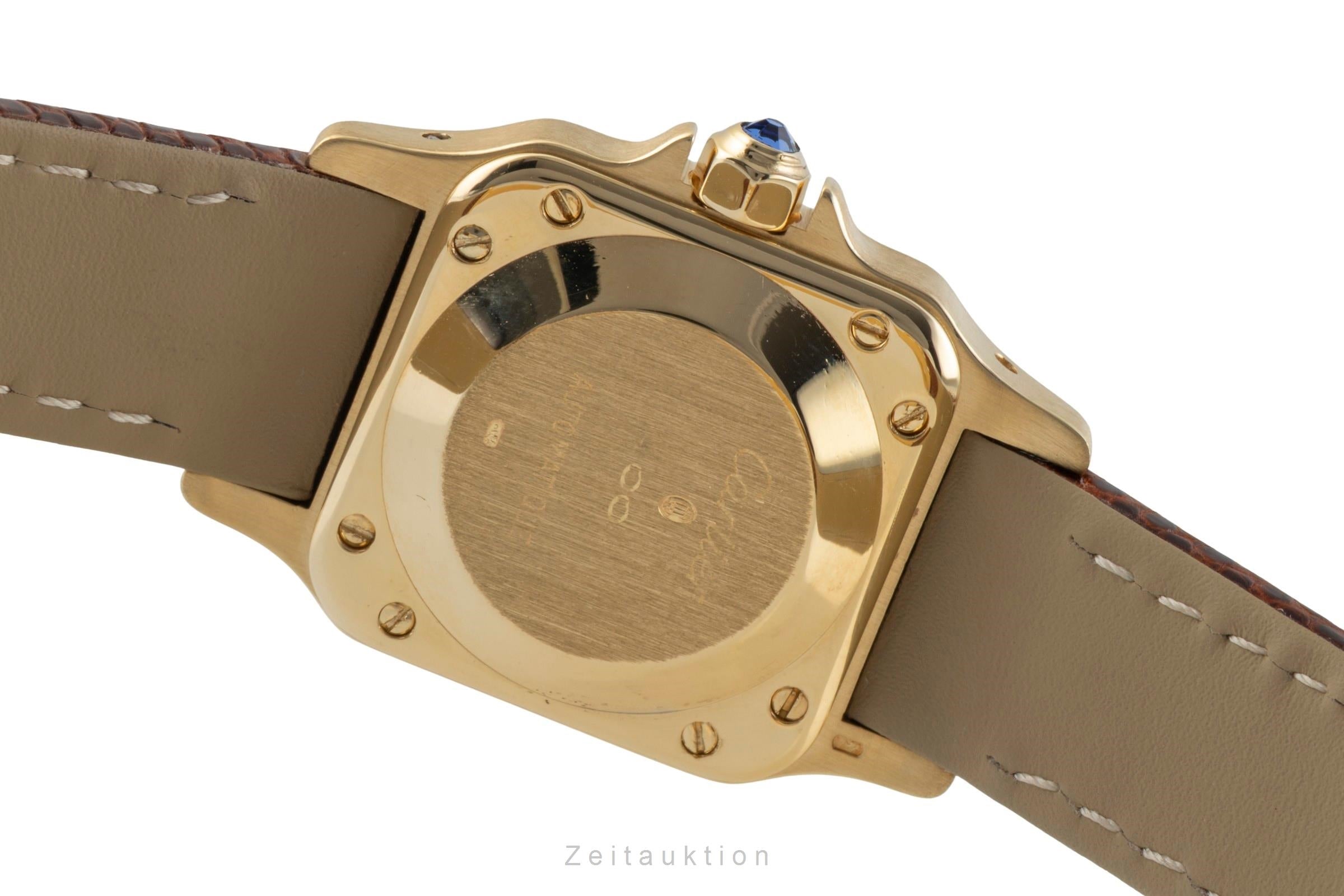 Cartier Santos or 18 ct automatique montre pour femmes 0901  [2600745]