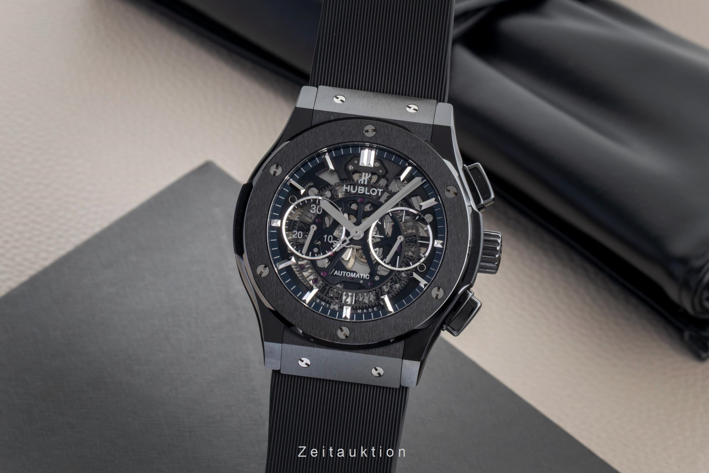 Hublot Classic Fusion chronograph ceramic automatic men's watch 525.CM.0170.RX VP: 18400EUR  [2600753]