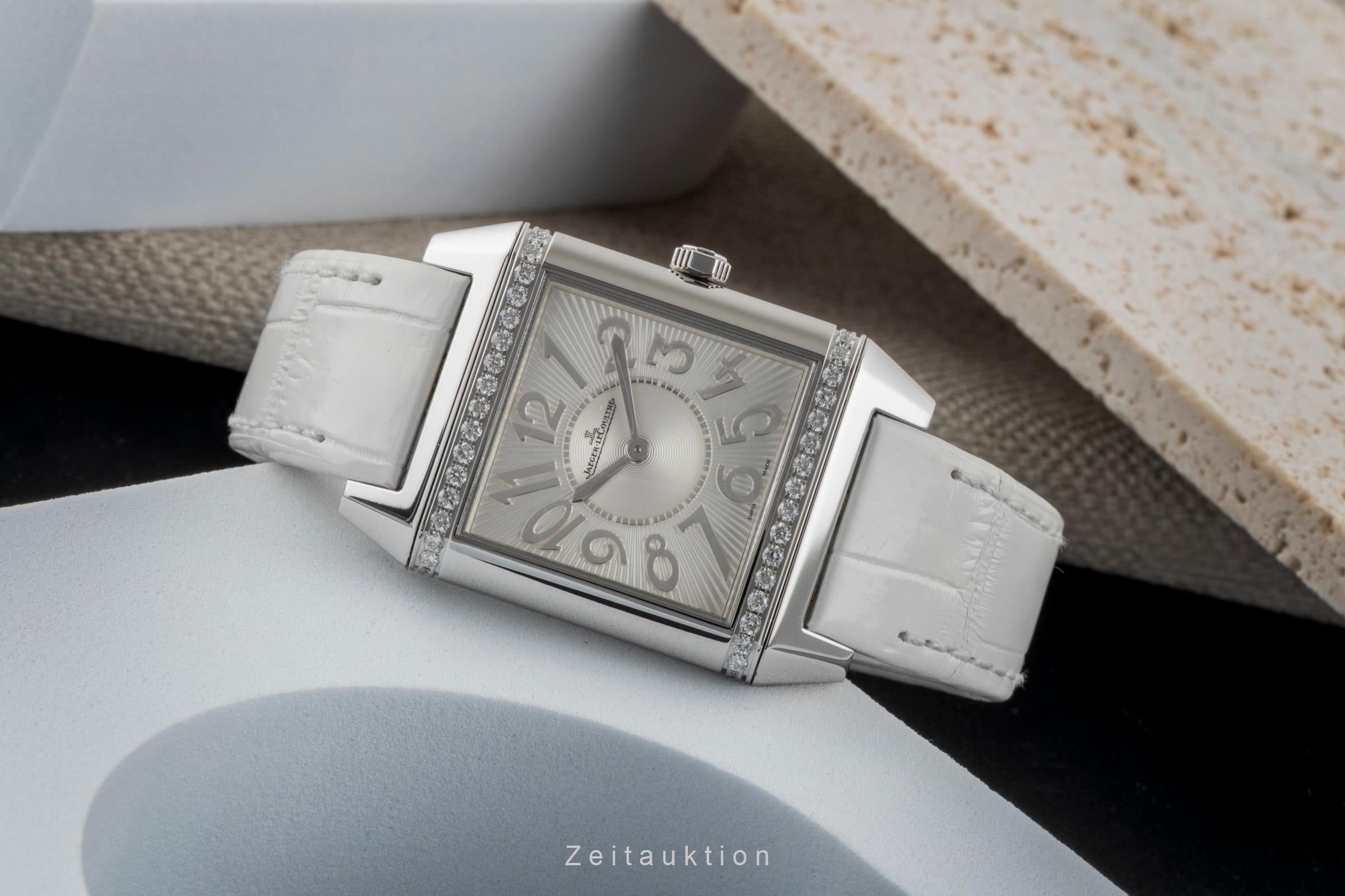 Jaeger LeCoultre Reverso Squadra Lady Edelstahl Damenuhr Ref. Q7038720 234.8.47  [2600756]