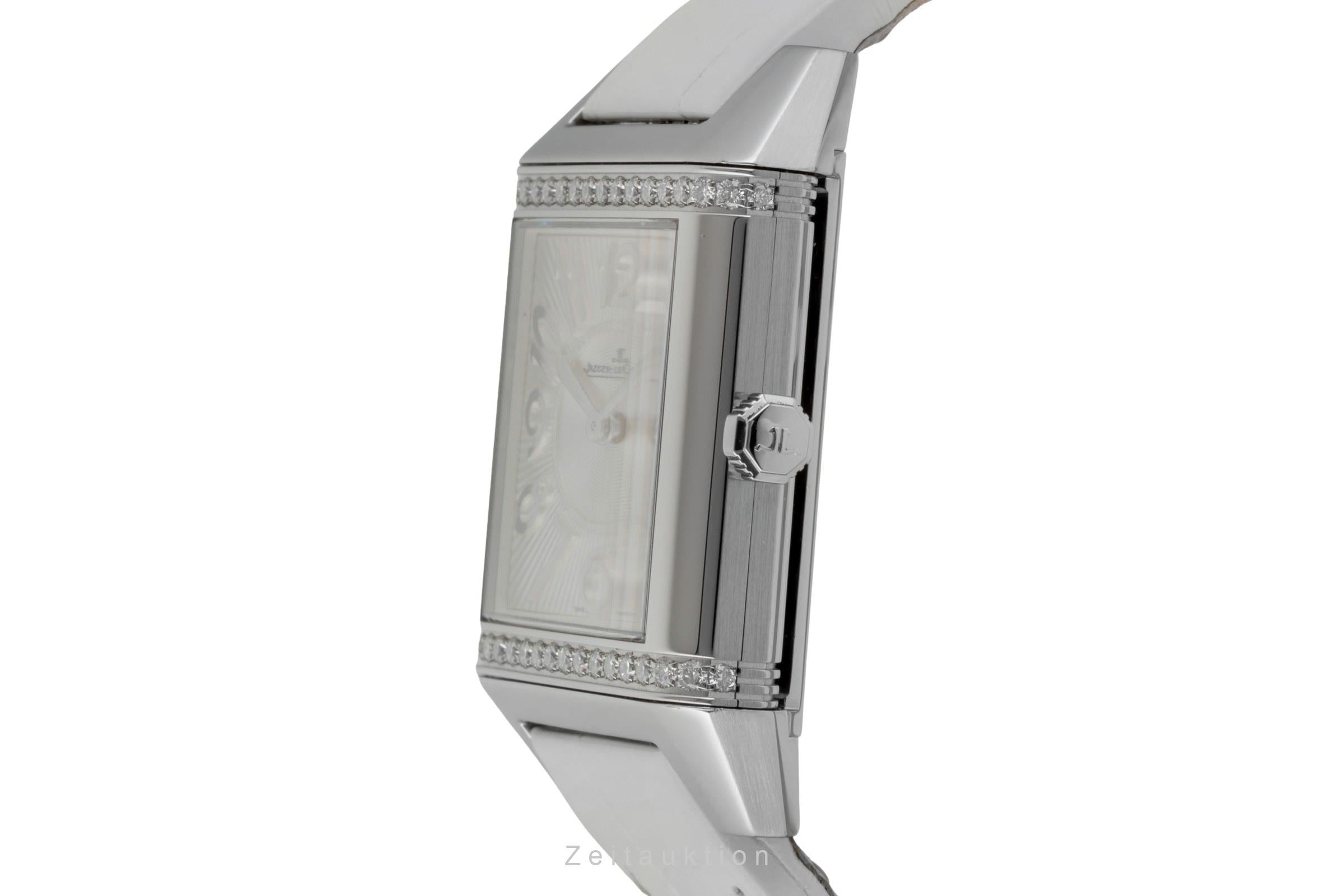Jaeger LeCoultre Reverso steel quartz Kal. 657 Ref. Q7038720