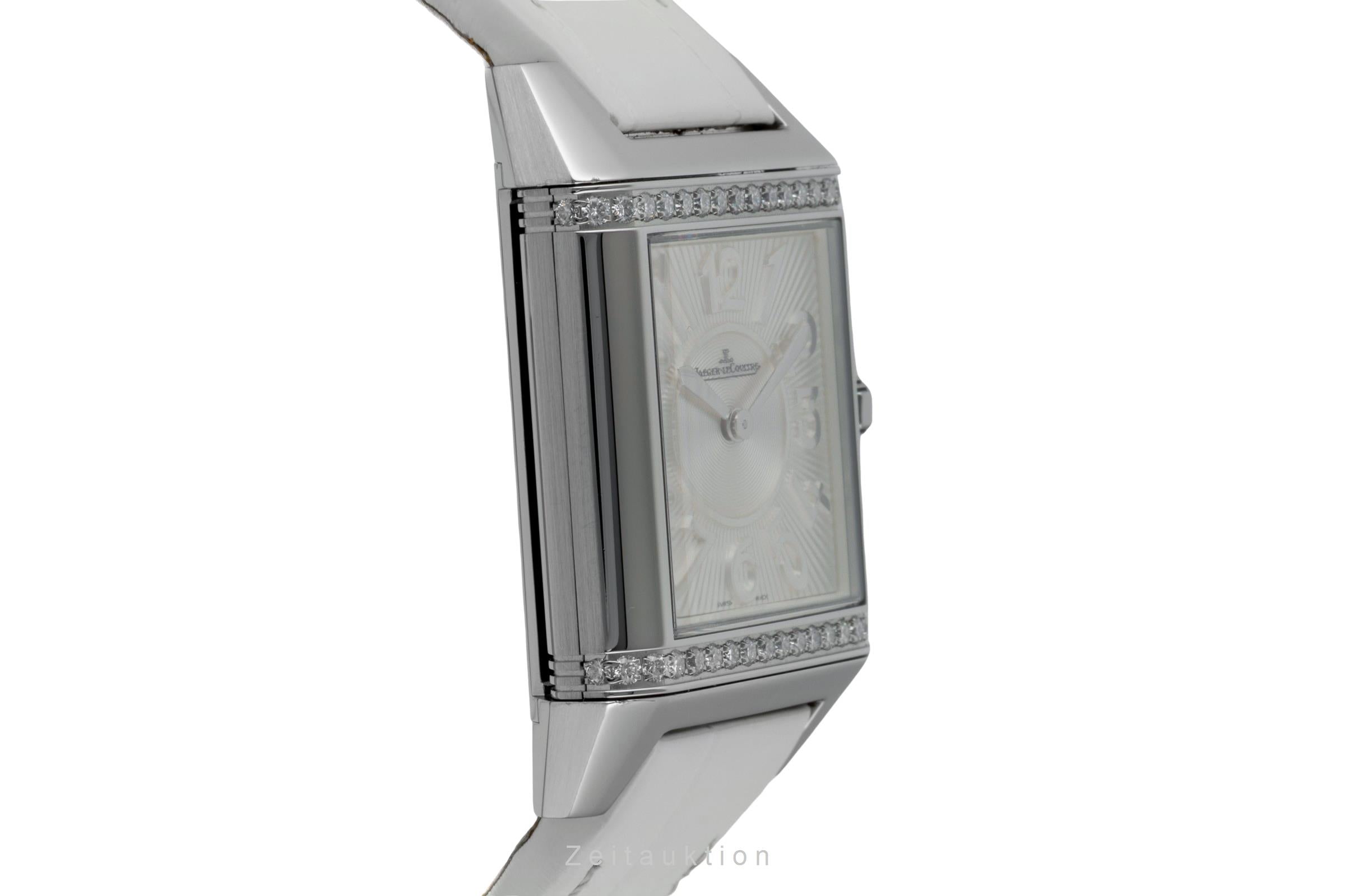 Jaeger LeCoultre Reverso Squadra Lady Edelstahl Damenuhr Ref. Q7038720 234.8.47  [2600756]