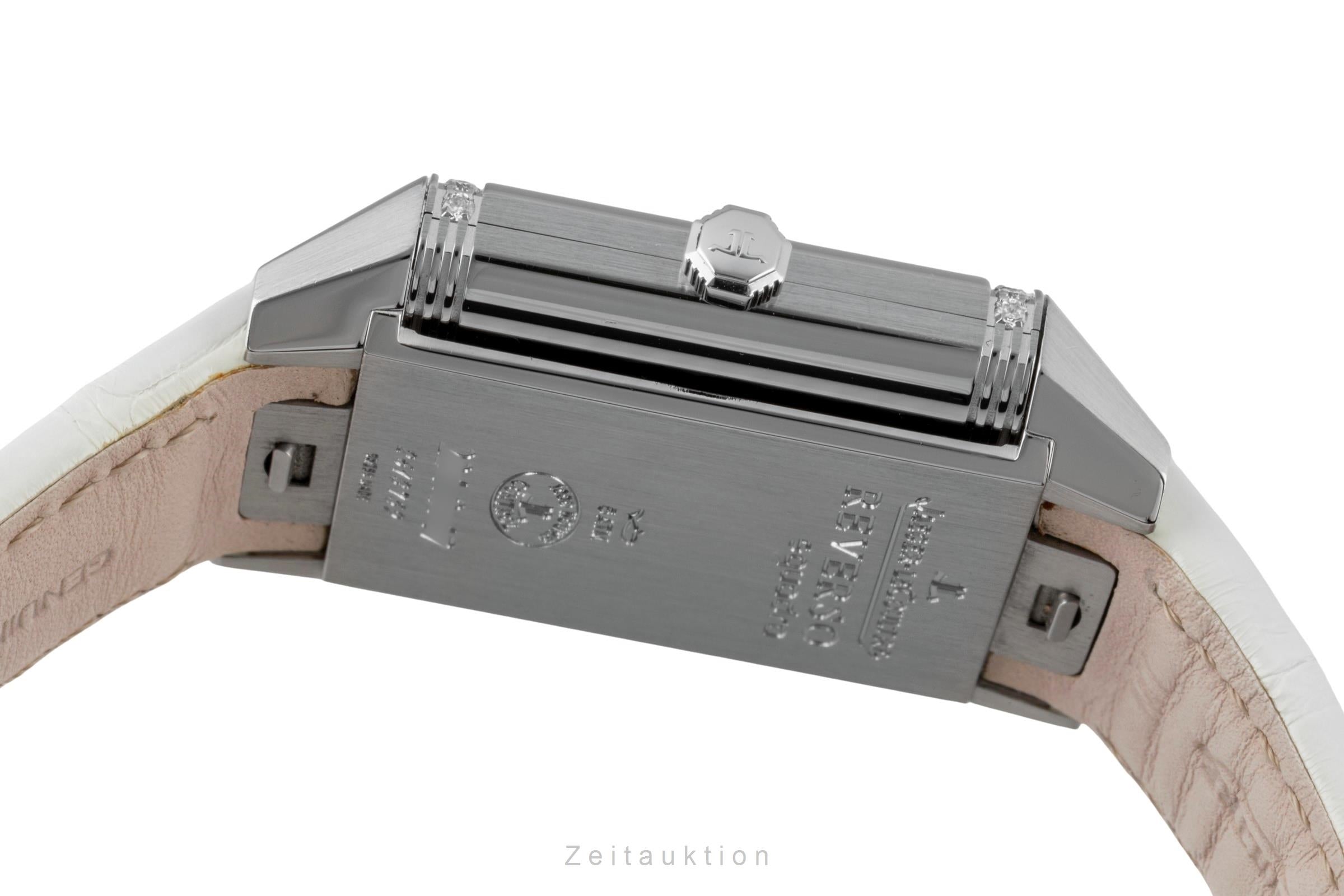 Jaeger LeCoultre Reverso steel quartz Kal. 657 Ref. Q7038720