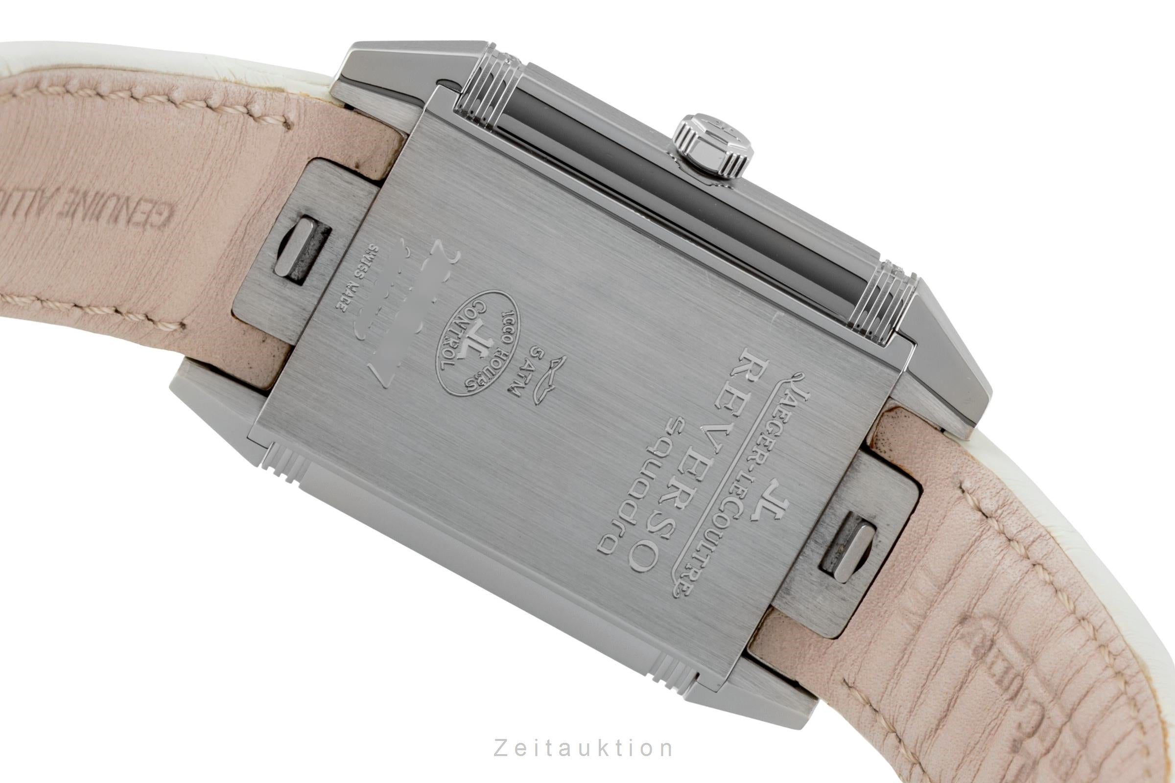 Jaeger LeCoultre Reverso Squadra Lady Edelstahl Damenuhr Ref. Q7038720 234.8.47  [2600756]