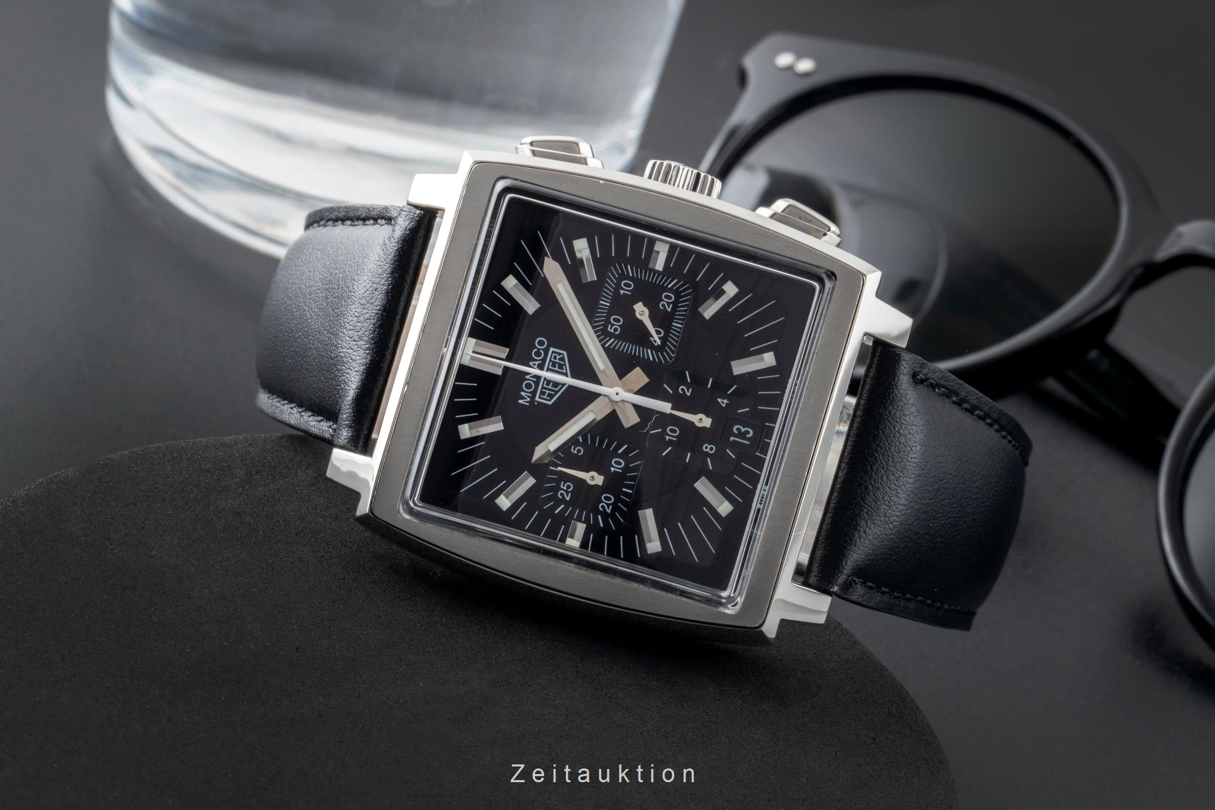 Tag Heuer Monaco cronógrafo acero automático reloj para caballeros CS2111  [2600759]