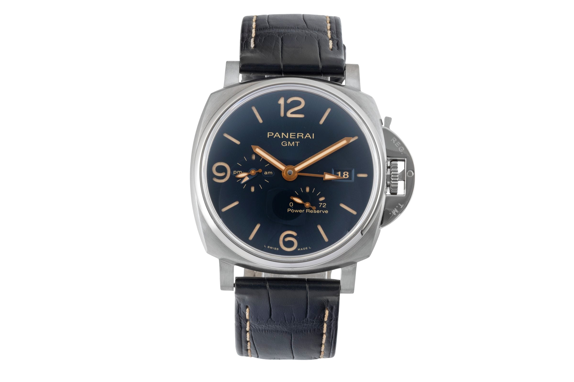 Panerai Luminor Due GMT Power Reserve Titan Automatik Ref. PAM00964 B&P  [2600760]