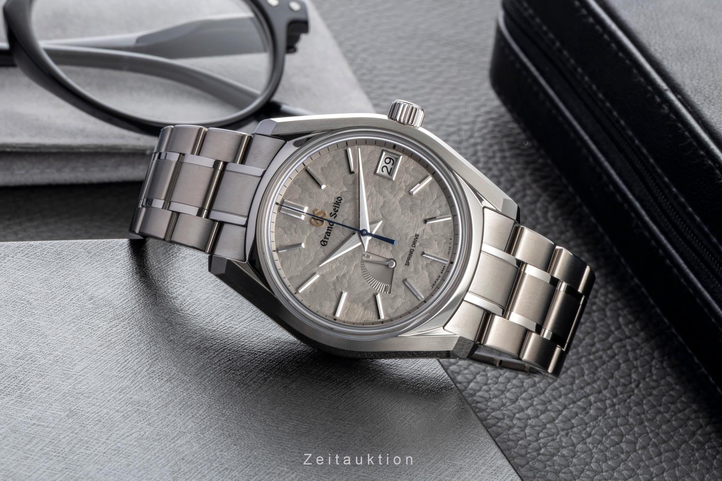 Grand Seiko Heritage Collection titanium automatic men's watch SBGA445/SBGA415 LP: 7500EUR  [2600762]