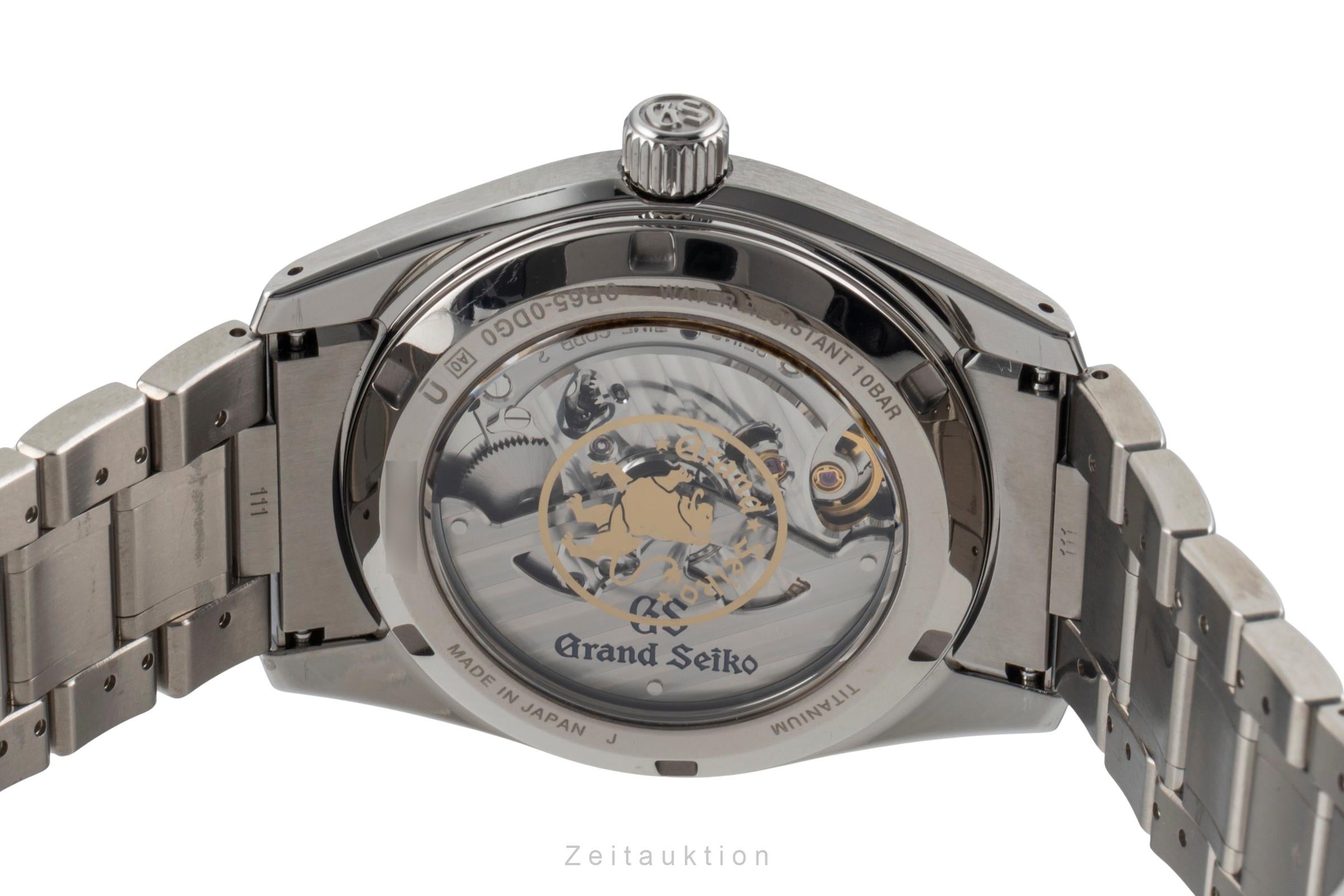 Grand Seiko Heritage Collection titanium automatic men's watch SBGA445/SBGA415 LP: 7500EUR  [2600762]