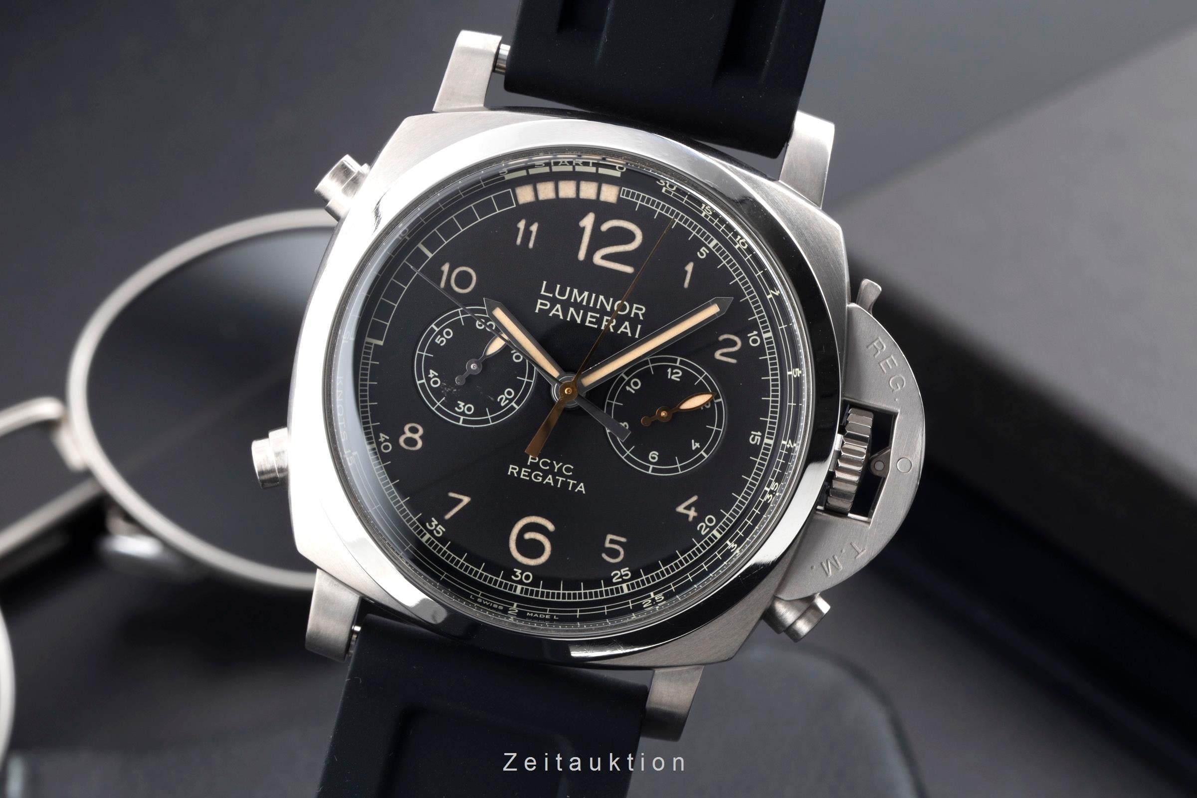 Luminor 1950 47 Regatta PCYC 3 Days Chrono Flyback Automatik Titan PAM00652  [2600766]