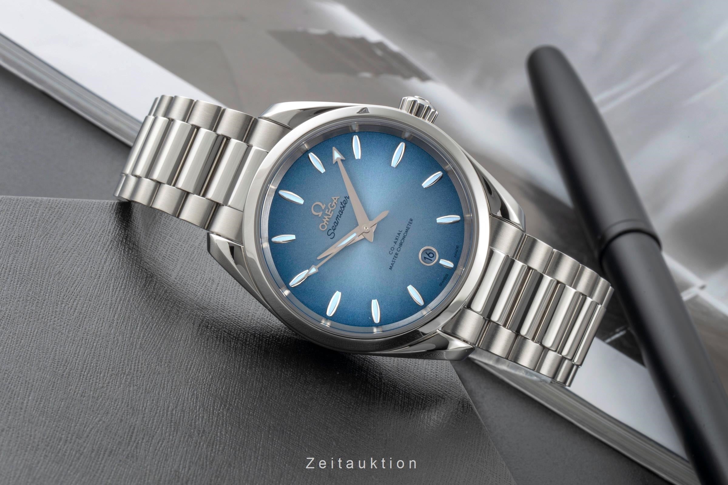 Omega Seamaster steel automatic men's watch 220.10.38.20.03.004 LP: 7600EUR  [2600767]