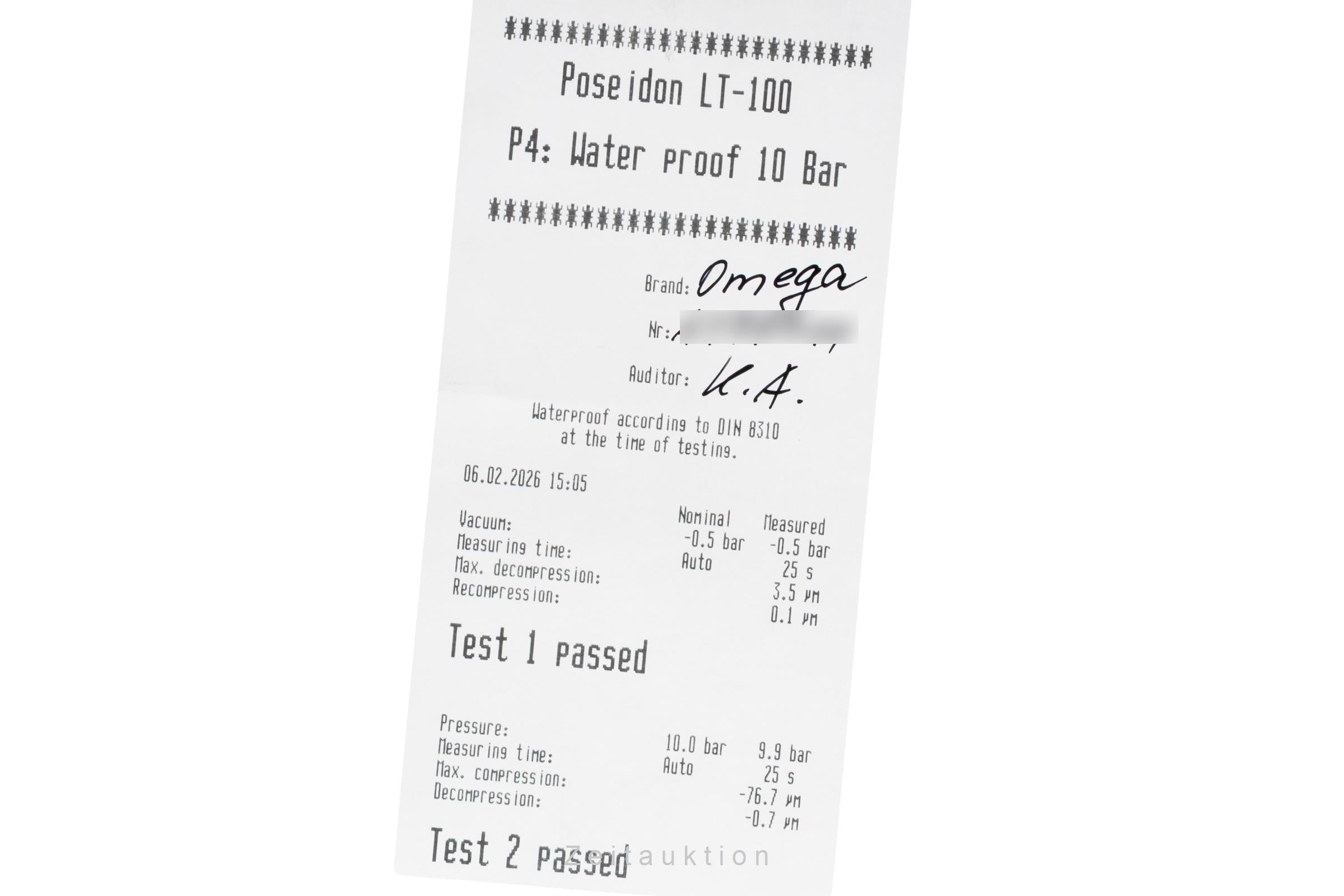 Omega Seamaster steel automatic men's watch 220.10.38.20.03.004 LP: 7600EUR  [2600767]