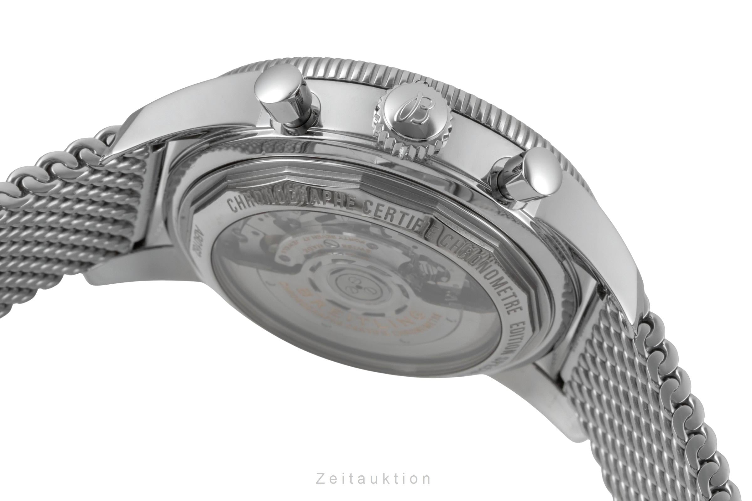 Breitling Superocean chronographe acier automatique montre pour hommes AB0162121B1A1 LP: 9400EUR  [2600768]