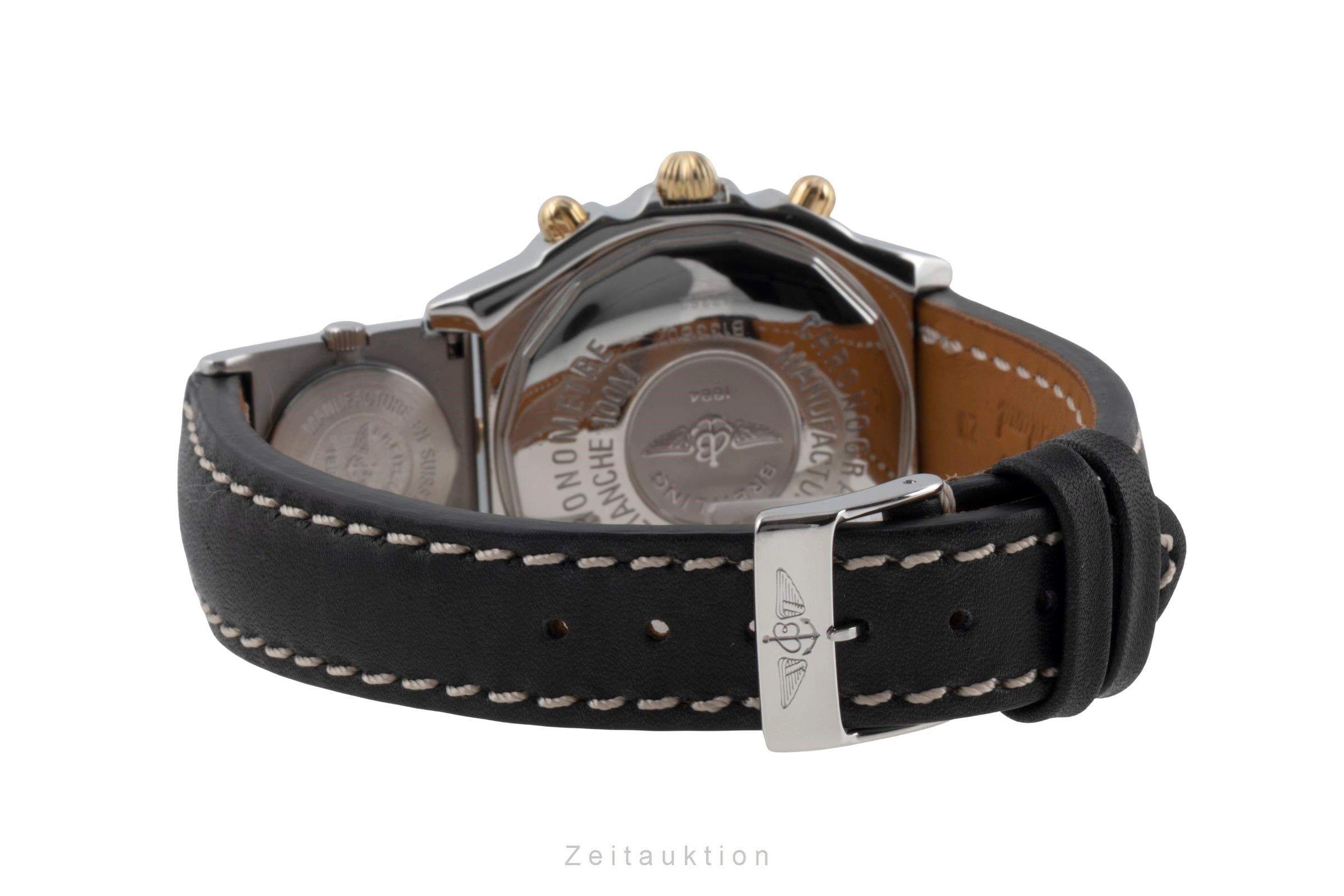 Breitling Chronomat chronograph steel / gold automatic men's watch B13350  [2600772]