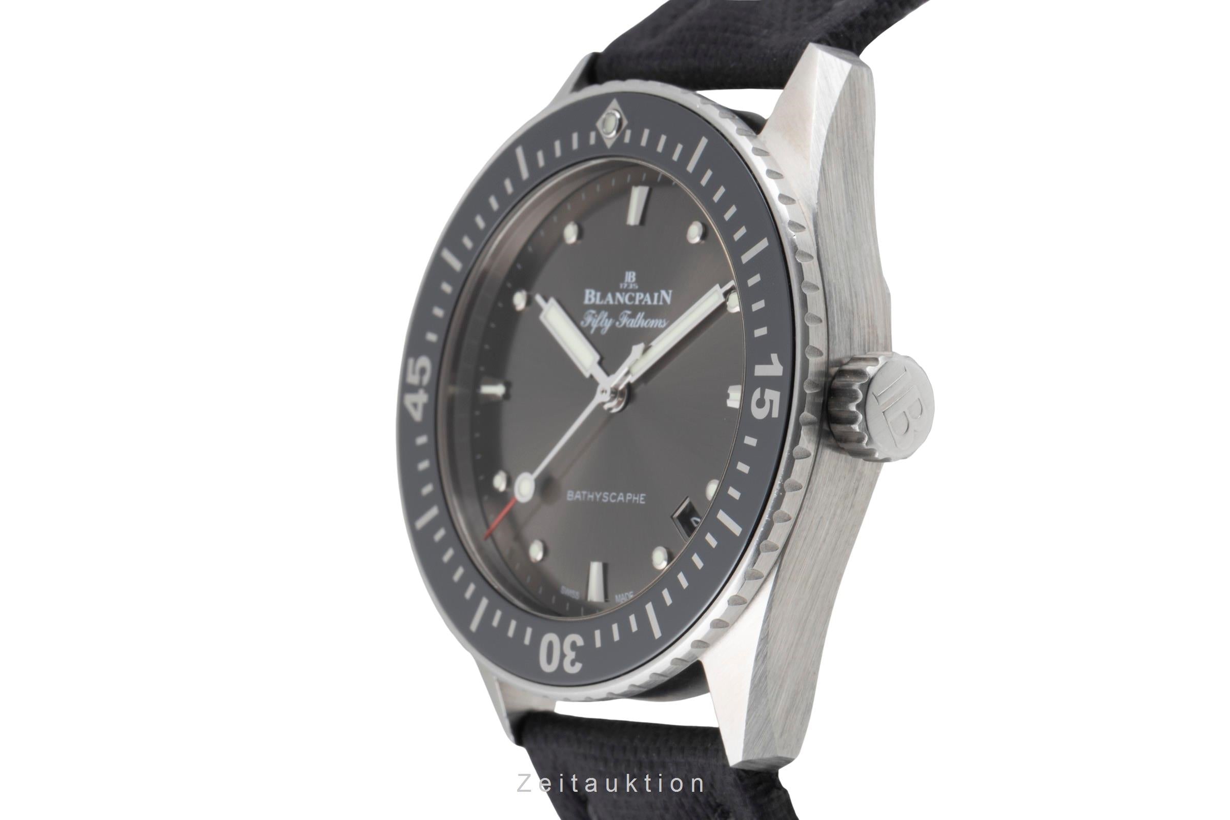 Blancpain Fifty Fathoms acier automatique montre pour hommes 5100B 1110 B52A  [2600773]