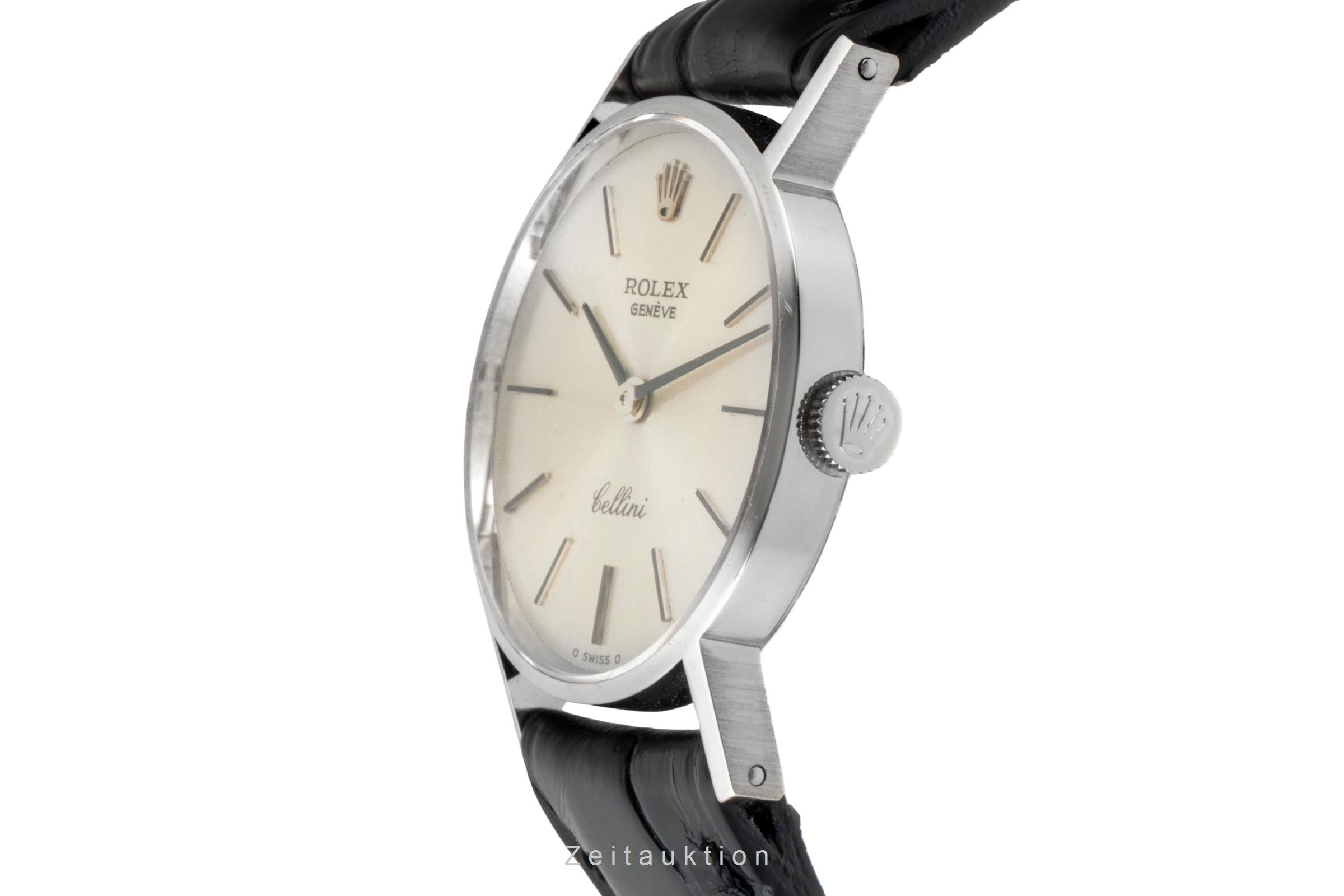 Rolex Cellini 18 ct white gold manual winding Kal. 1600 Ref. 3810 Rolex Cellini 18 ct white gold manual winding Kal. 1600 Ref. 3810