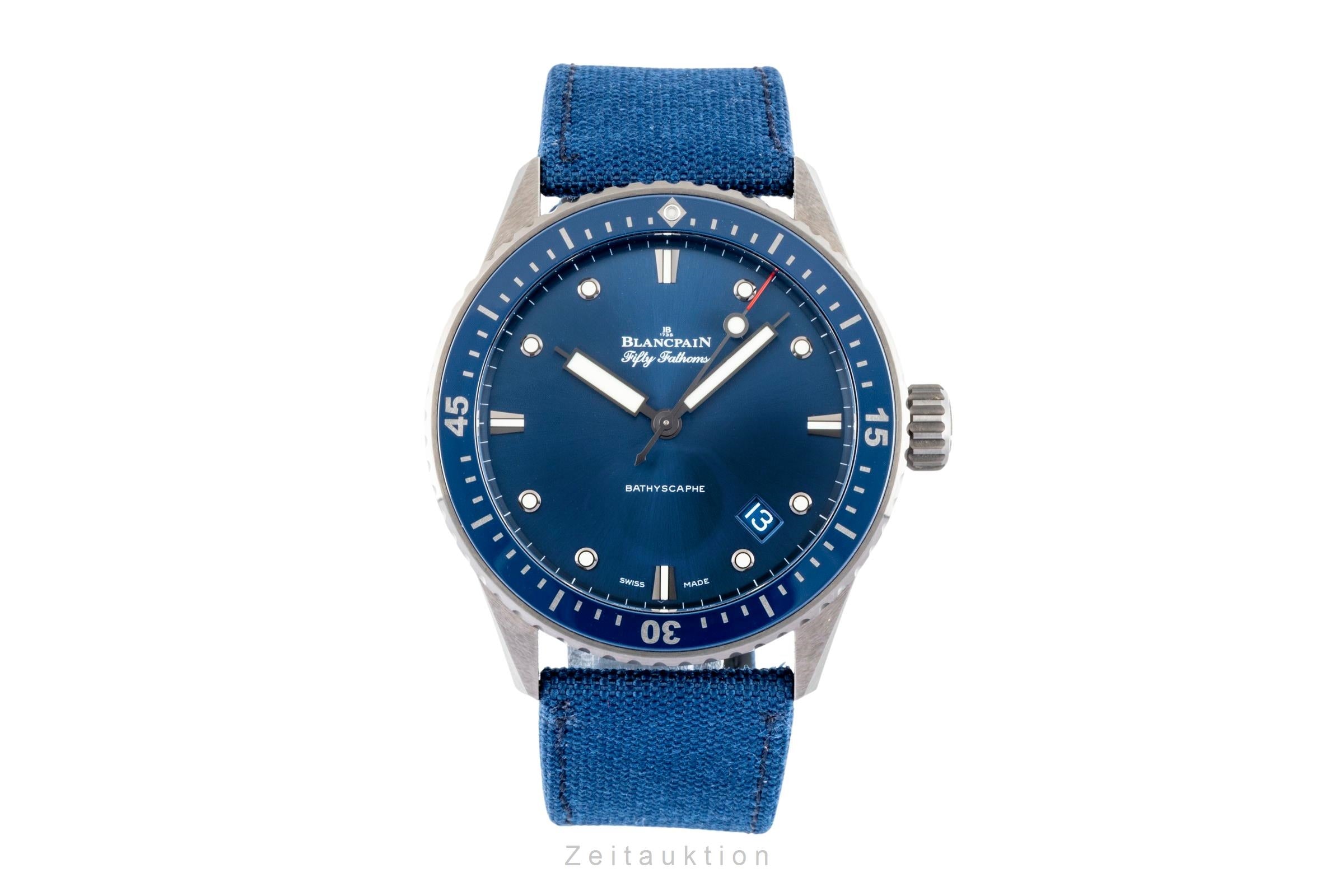 Blancpain Fifty Fathoms ceramica automatismo orologio da uomo 5000-0240-52A  [2600778]