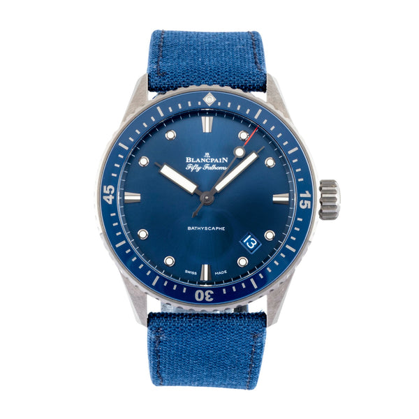 Blancpain Fifty Fathoms ceramica automatismo orologio da uomo 5000-0240-52A  [2600778]