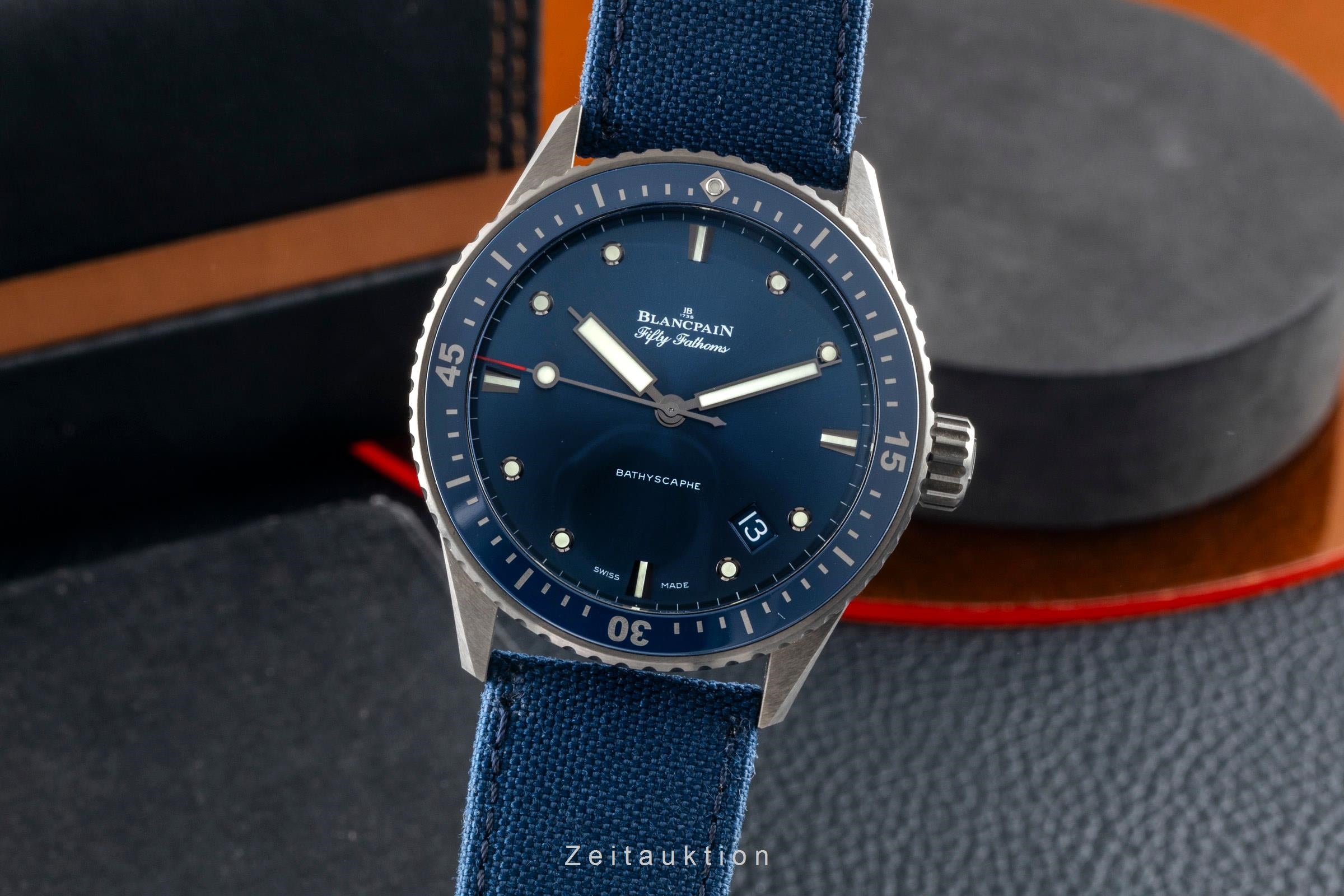 Blancpain Fifty Fathoms ceramic automatic men's watch 5000-0240-52A  [2600778]