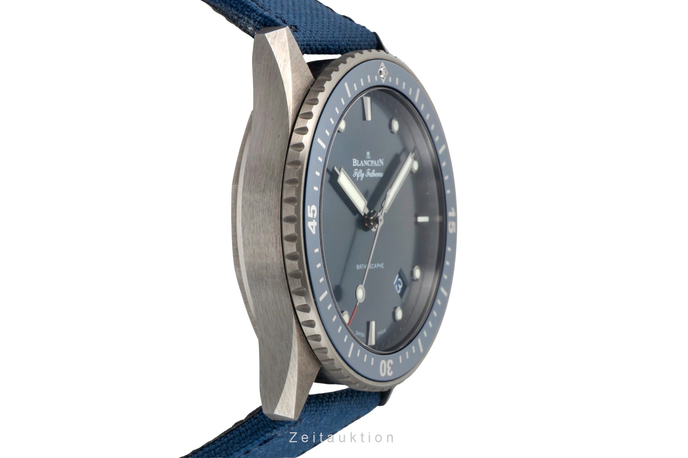 Blancpain Fifty Fathoms ceramica automatismo orologio da uomo 5000-0240-52A  [2600778]
