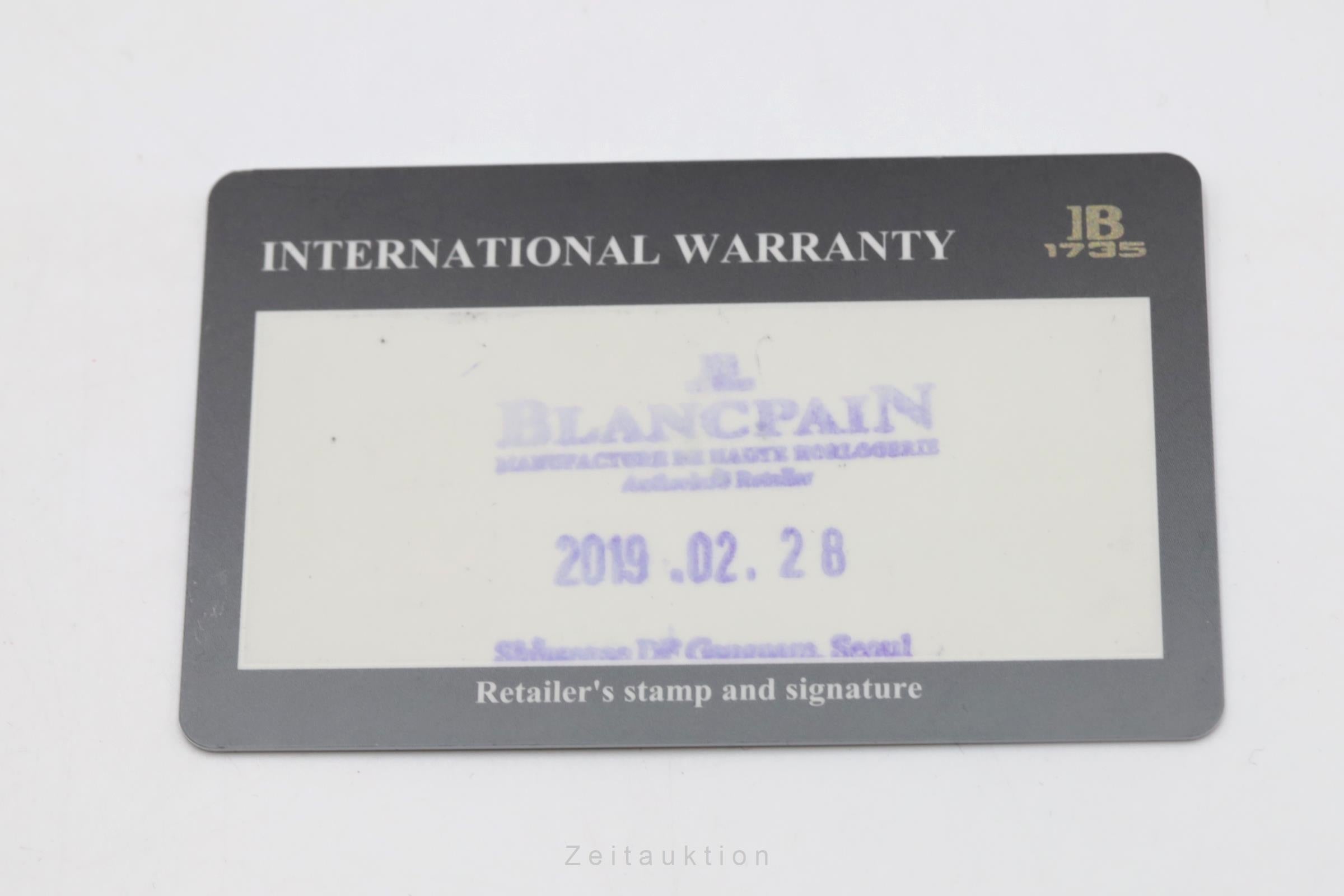 Blancpain Fifty Fathoms ceramica automatismo orologio da uomo 5000-0240-52A  [2600778]