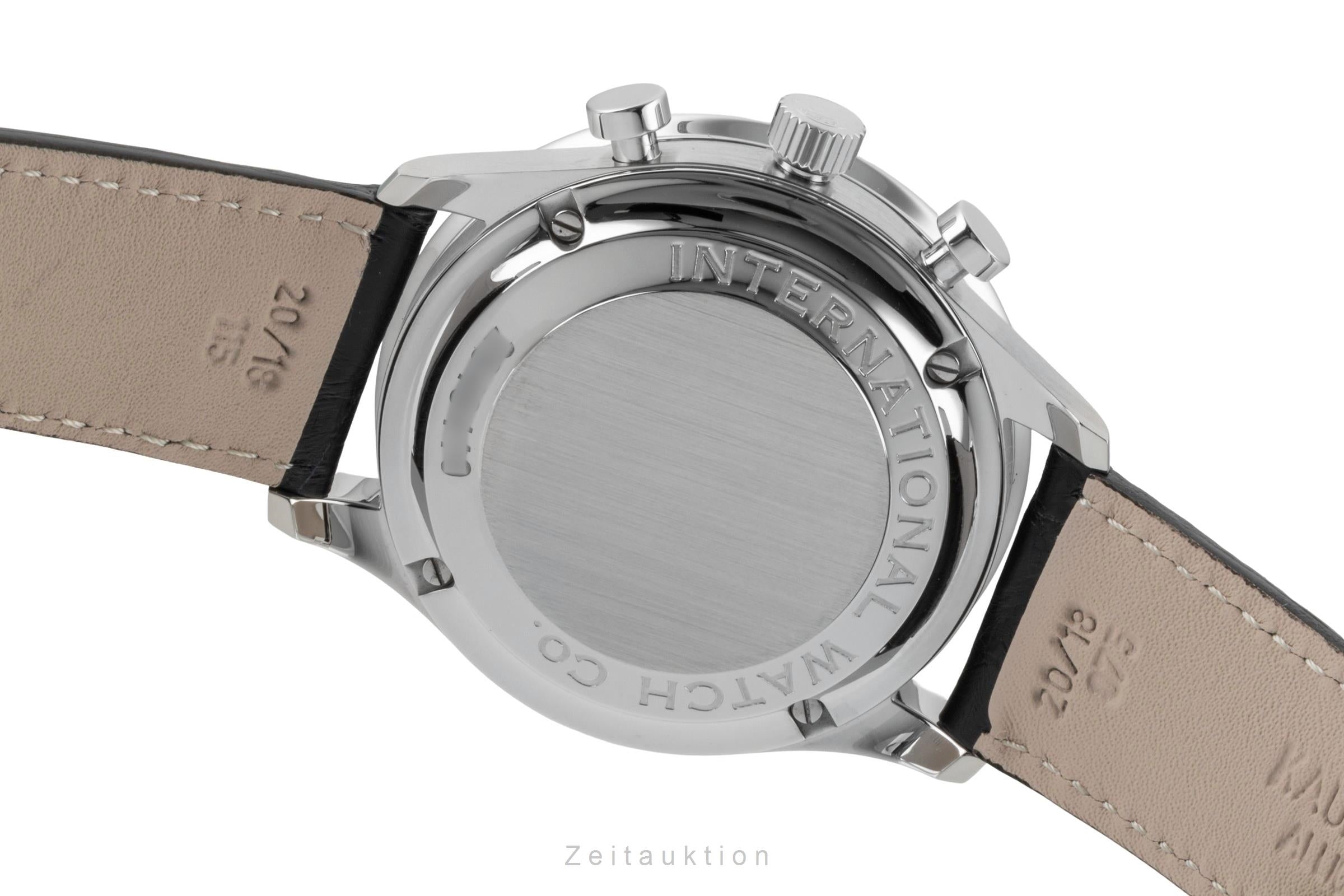 IWC Portugieser cronografo acciaio automatismo orologio da uomo IW371404 LP: 9100EUR  [2600782]