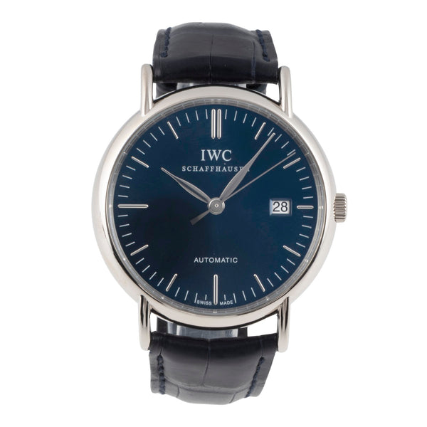 IWC Portofino 18 ct white gold automatic men's watch IW356512 LP: 14400EUR  [2600783]