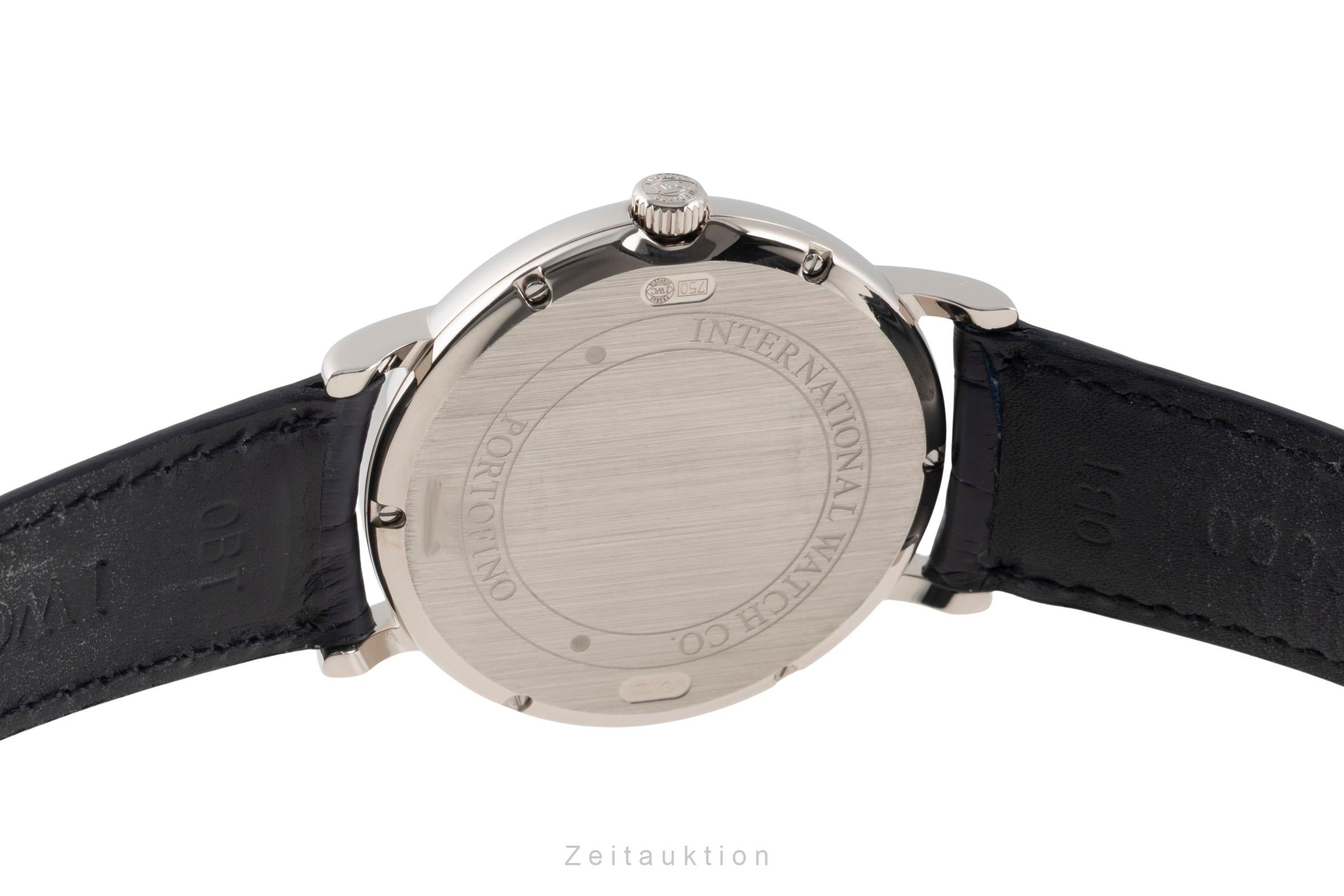 IWC Portofino 18 ct white gold automatic men's watch IW356512 LP: 14400EUR  [2600783]