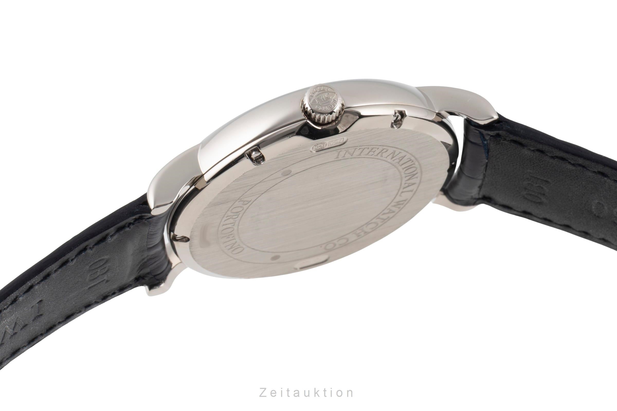 IWC Portofino 18 ct white gold automatic men's watch IW356512 LP: 14400EUR  [2600783]