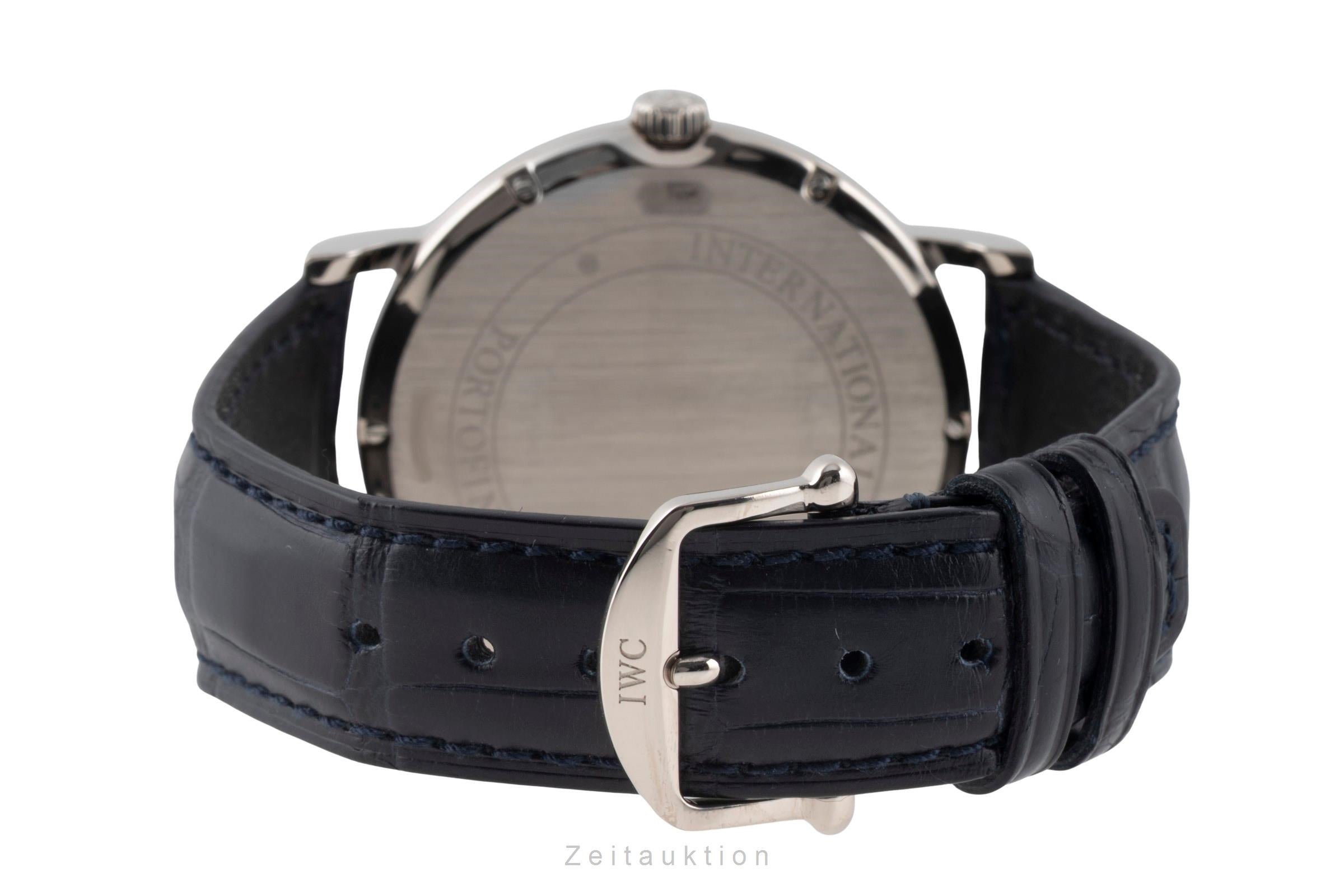 IWC Portofino 18 ct white gold automatic men's watch IW356512 LP: 14400EUR  [2600783]