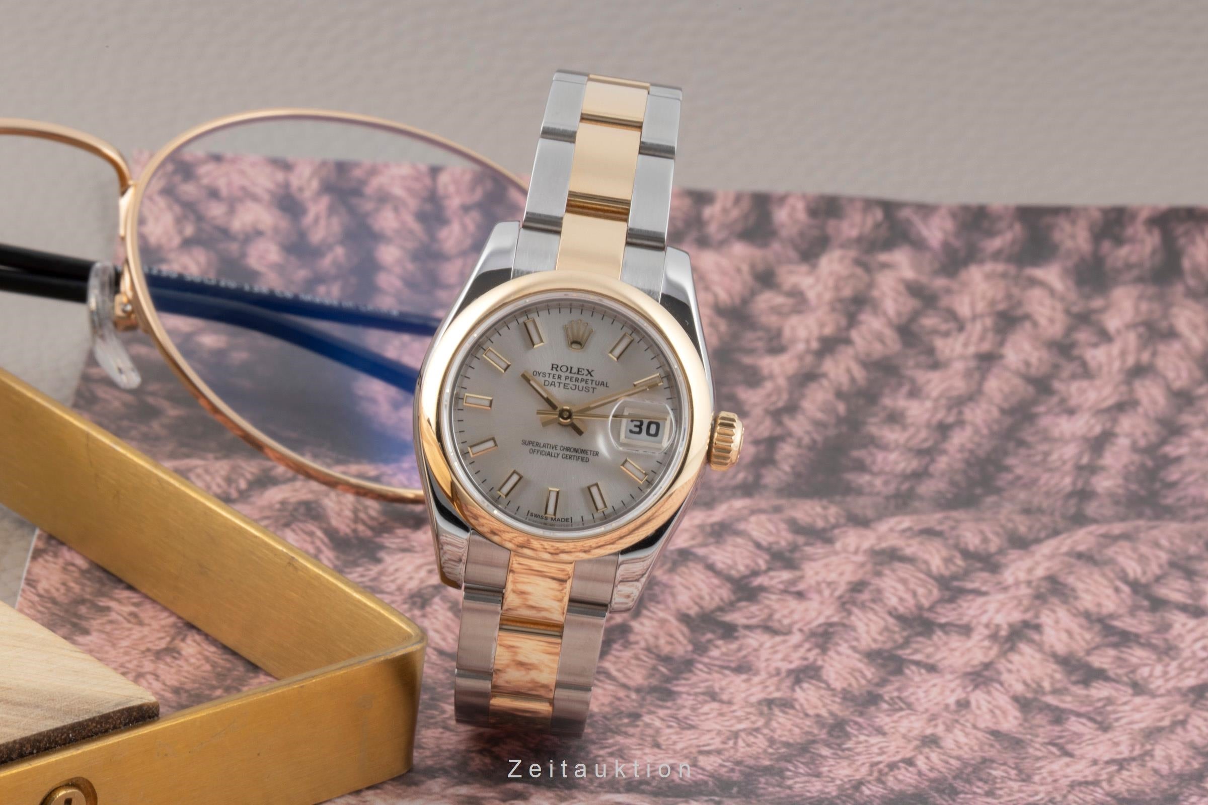 Rolex Lady Datejust steel / gold automatic women's watch 179163  [2600786]