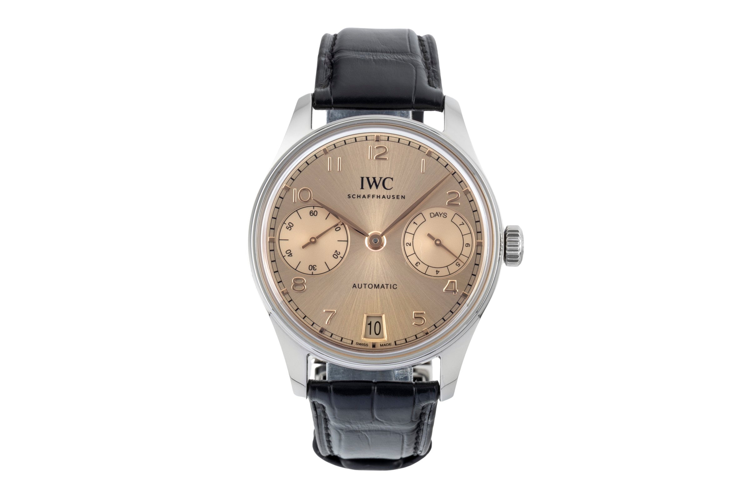 IWC Portugieser 42 Automatik Stahl Herrenuhr  Ref. IW501705 NP: 14000 € [2600788]