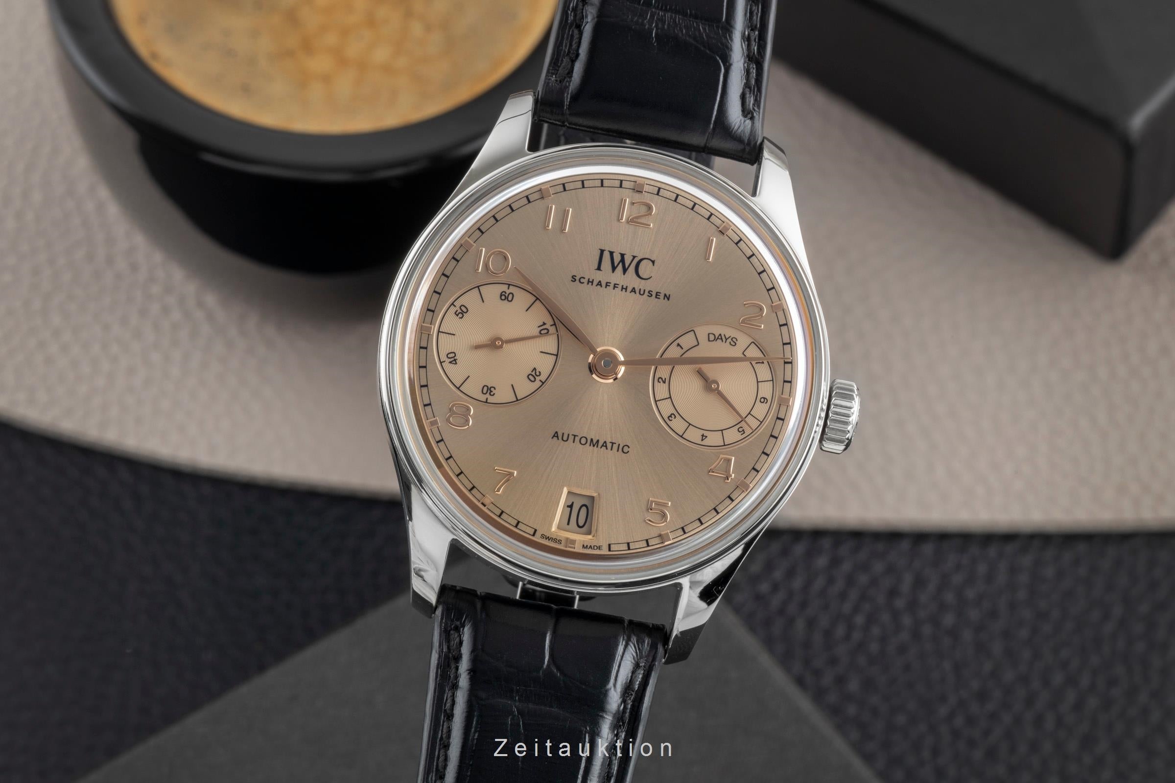 IWC Portugieser 42 Automatik Stahl Herrenuhr  Ref. IW501705 NP: 14000 € [2600788]