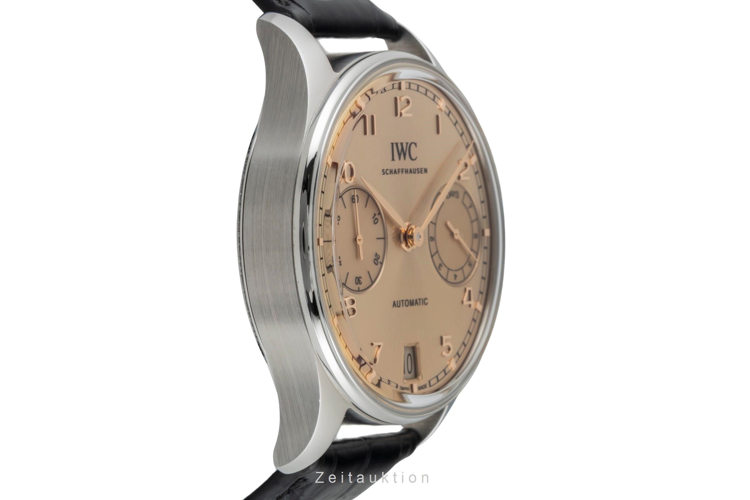 IWC Portugieser steel automatic men's watch IW501705 LP: 14000EUR  [2600788]