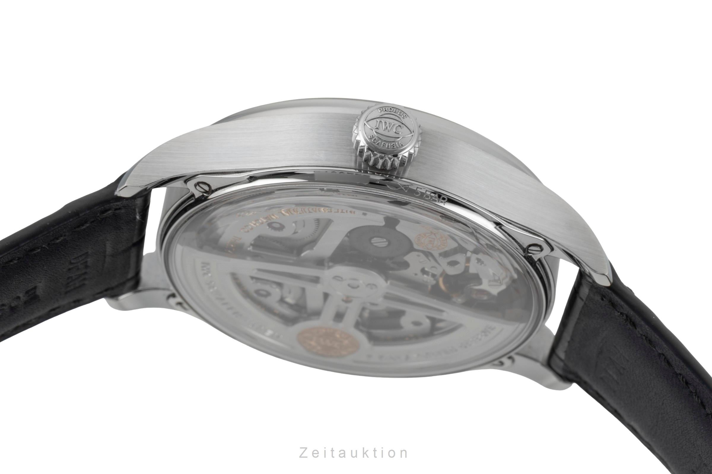 IWC Portugieser steel automatic men's watch IW501705 LP: 14000EUR  [2600788]