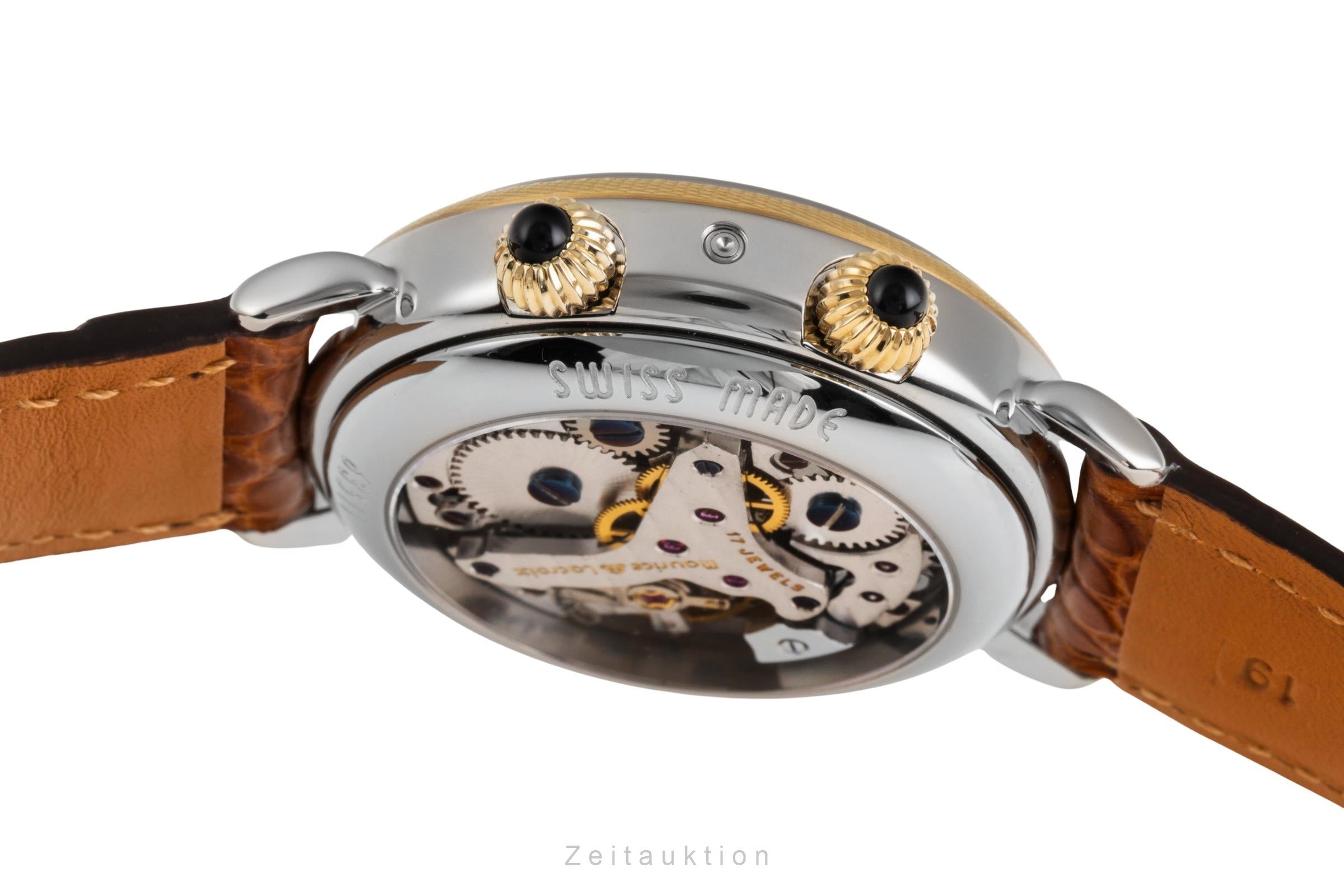 Maurice Lacroix Reveil steel / gold manual winding Ref. 63511