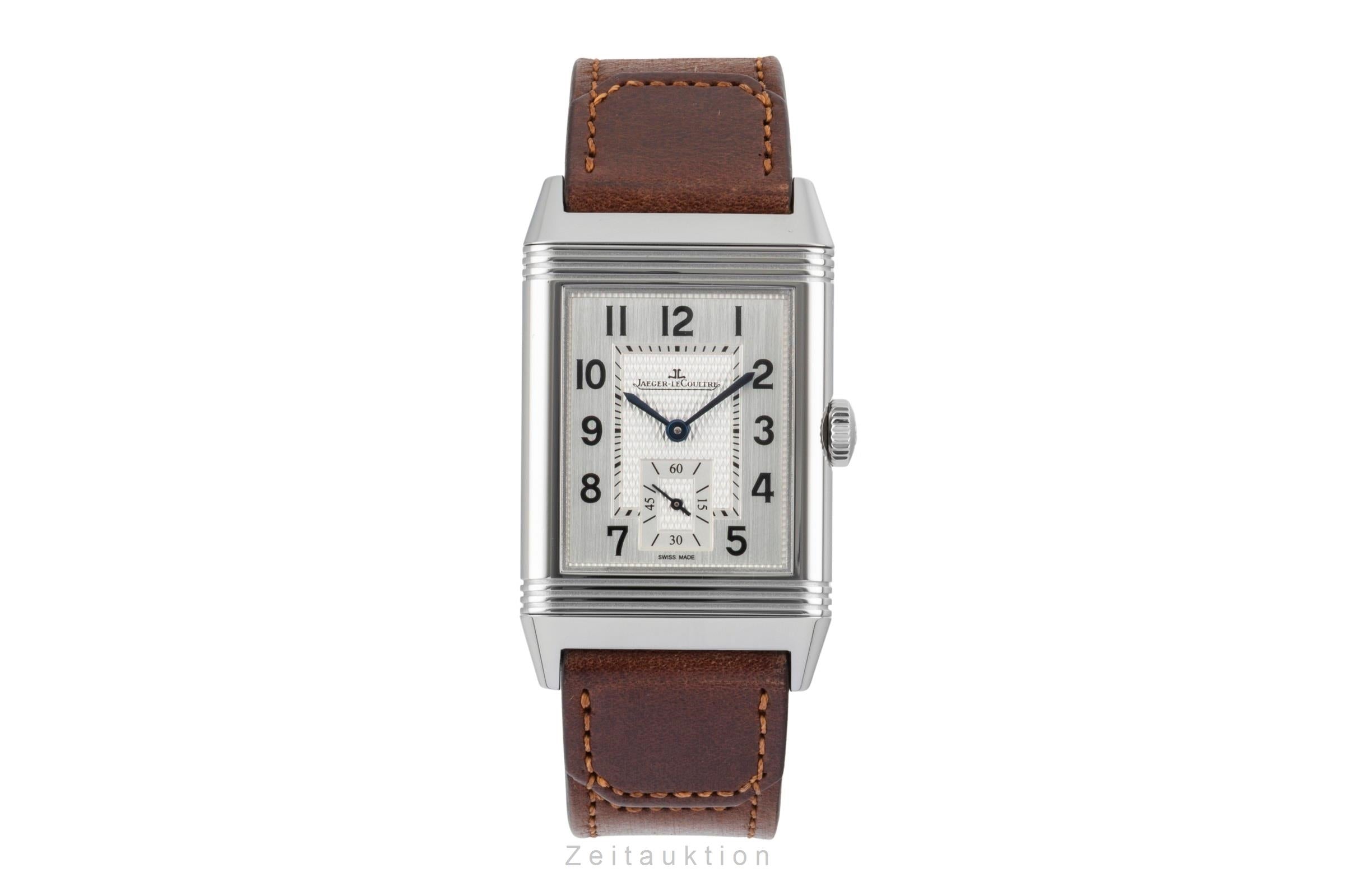 Jaeger LeCoultre Reverso steel manual winding men's watch Q3858522   214.8.62 LP: 11400EUR  [2600790]