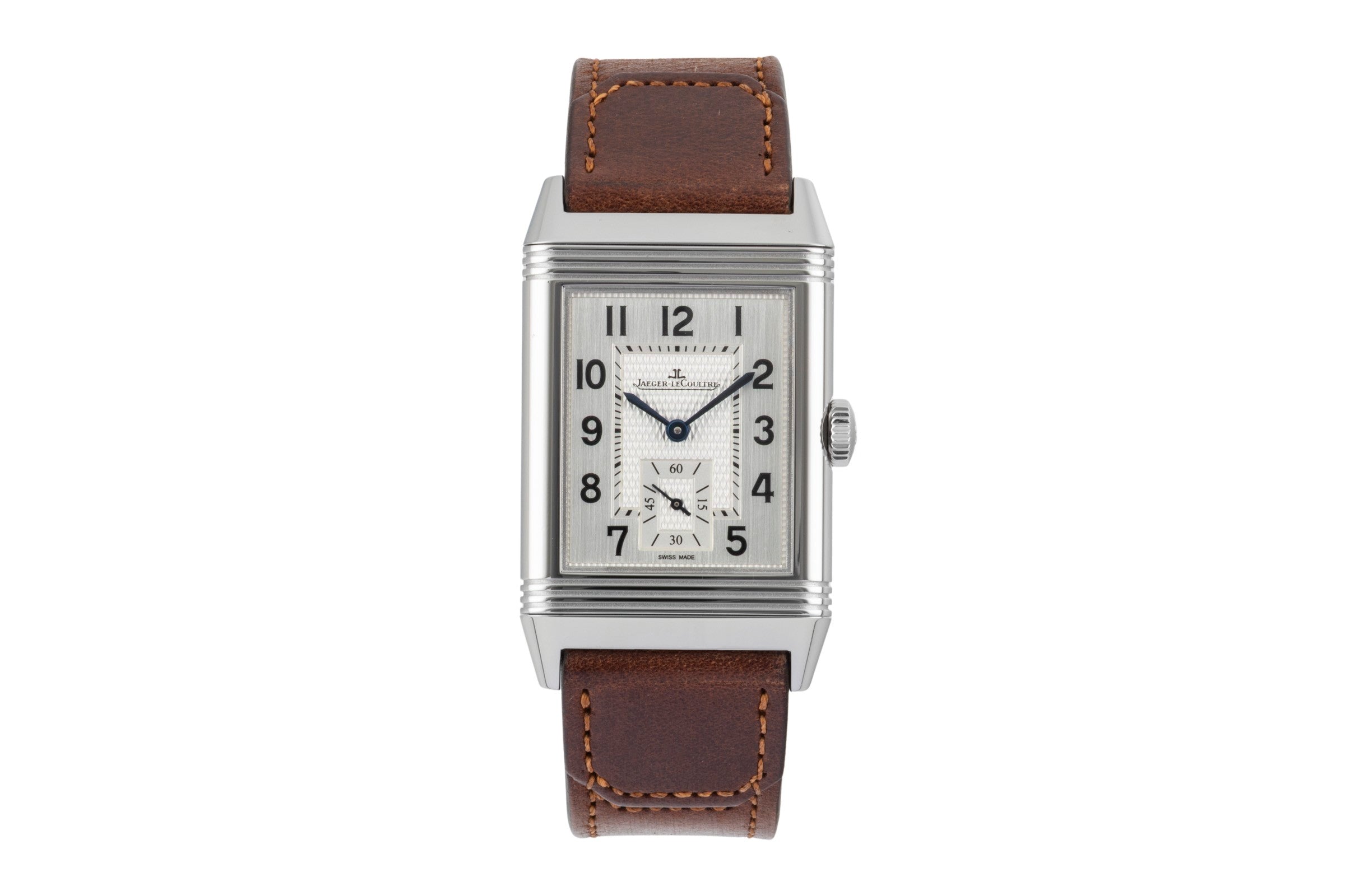 Jaeger LeCoultre Reverso steel manual winding men's watch Q3858522   214.8.62 LP: 11400EUR  [2600790]