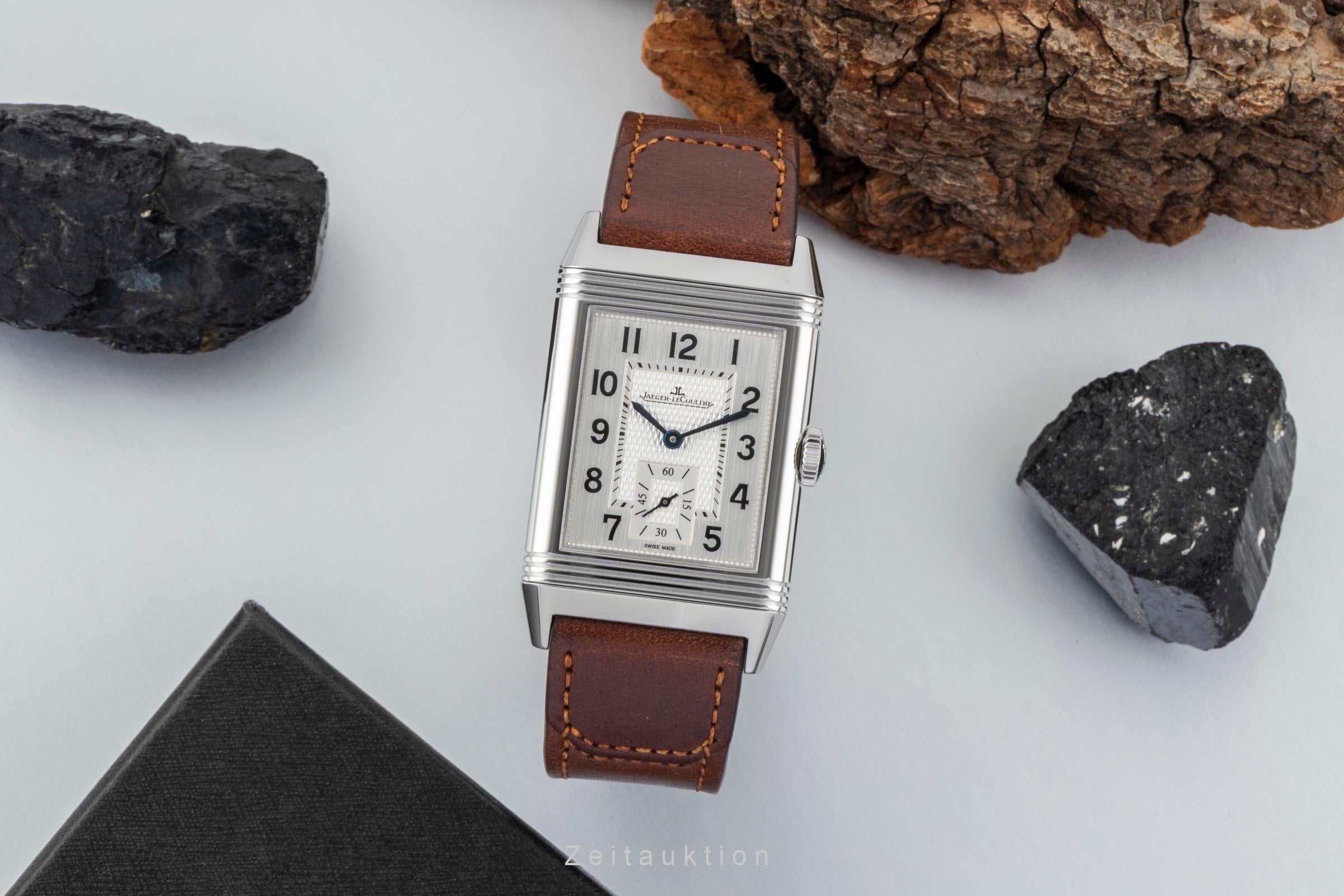 Jaeger LeCoultre Reverso steel manual winding men's watch Q3858522   214.8.62 LP: 11400EUR  [2600790]