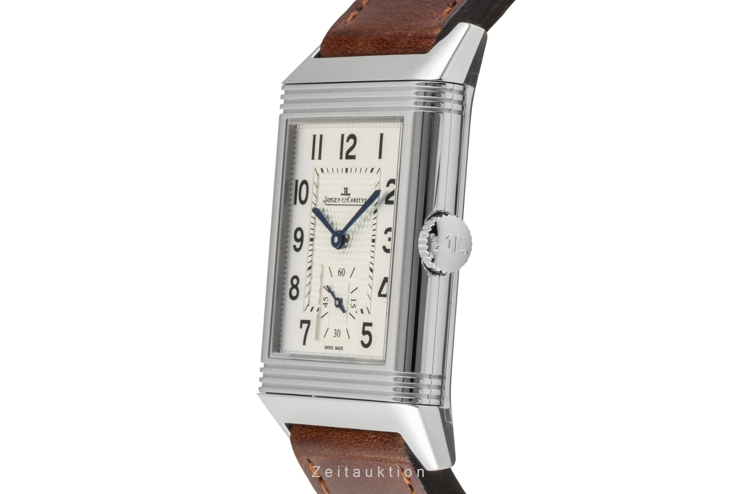 Jaeger LeCoultre Reverso steel manual winding men's watch Q3858522   214.8.62 LP: 11400EUR  [2600790]