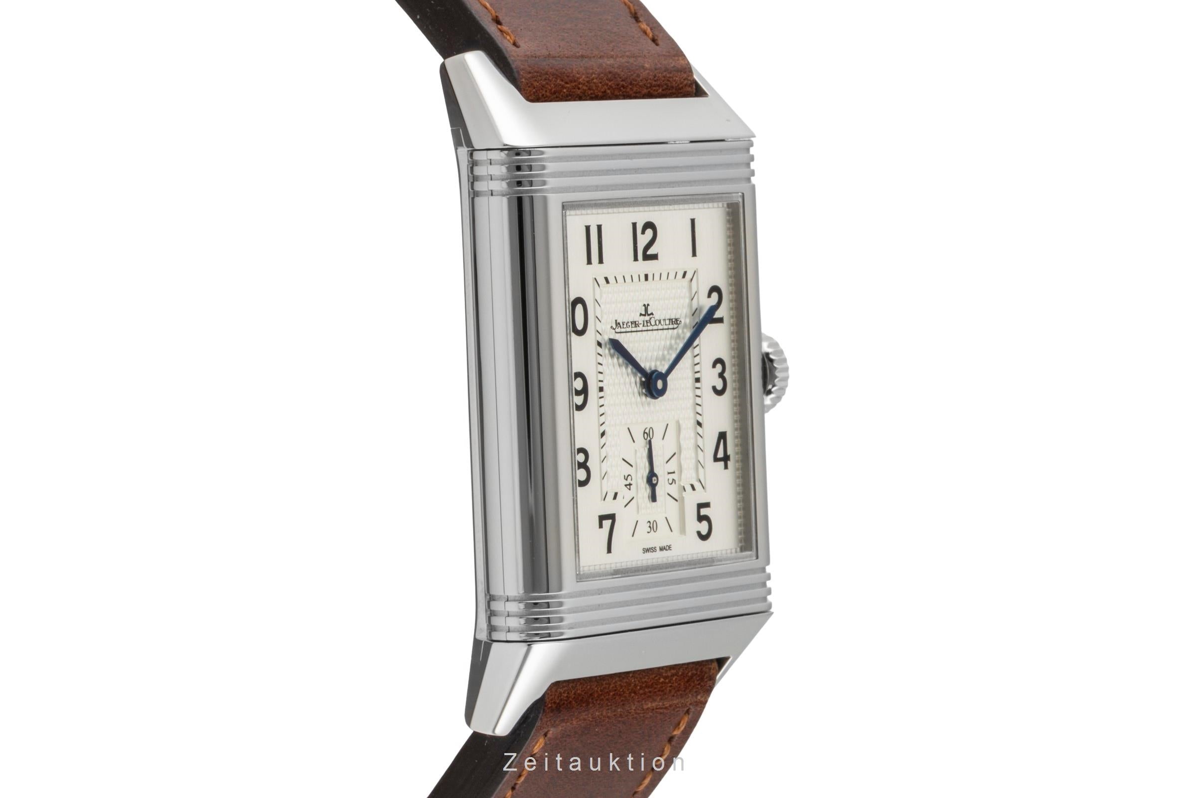 Jaeger LeCoultre Reverso steel manual winding men's watch Q3858522   214.8.62 LP: 11400EUR  [2600790]