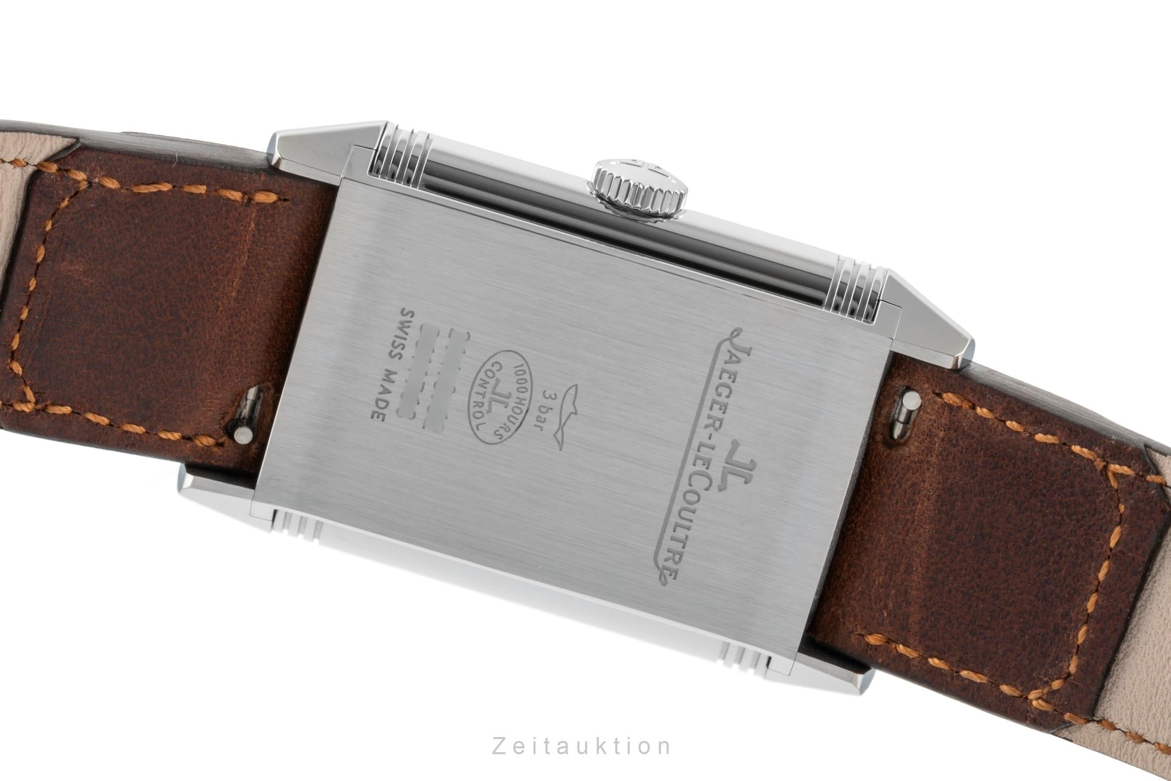 Jaeger LeCoultre Reverso steel manual winding men's watch Q3858522   214.8.62 LP: 11400EUR  [2600790]