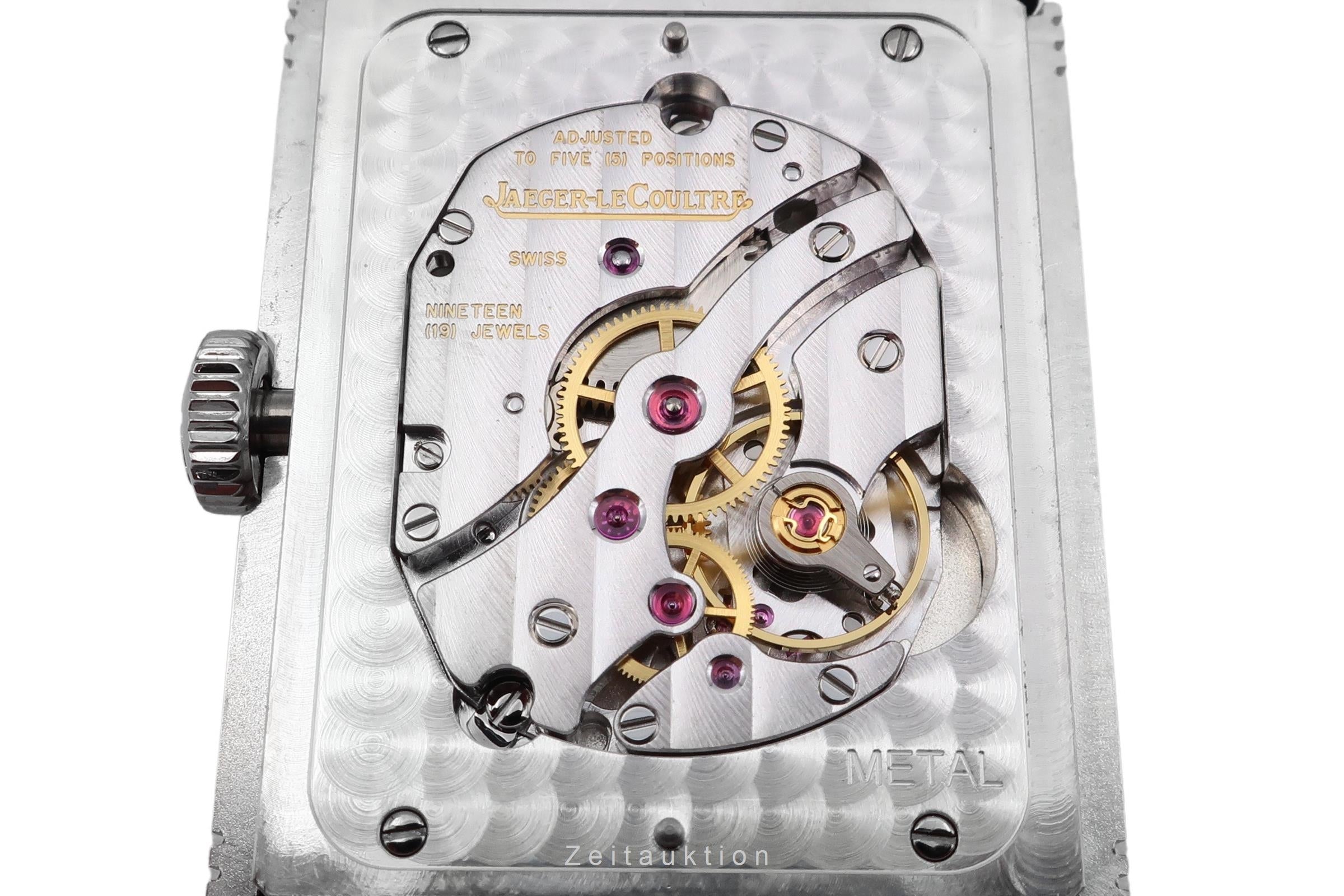 Jaeger LeCoultre Reverso steel manual winding men's watch Q3858522   214.8.62 LP: 11400EUR  [2600790]