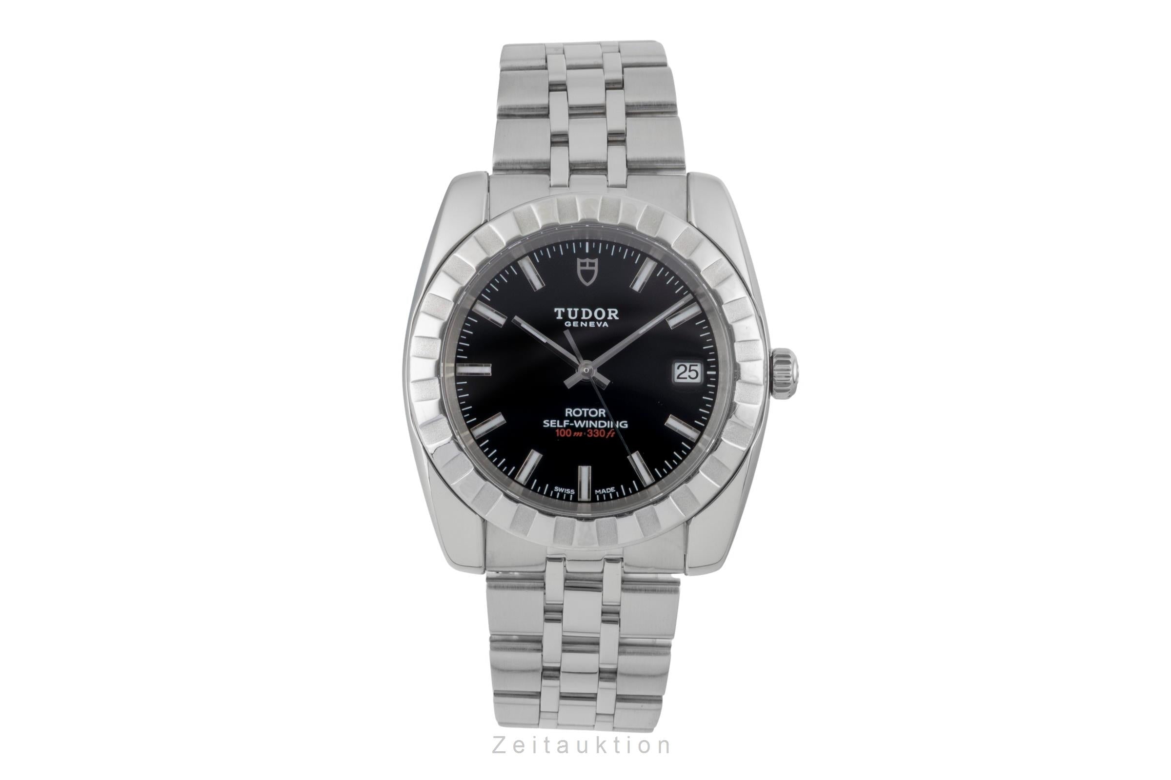 Tudor Classic Date steel automatic men's watch 21010  [2600791]