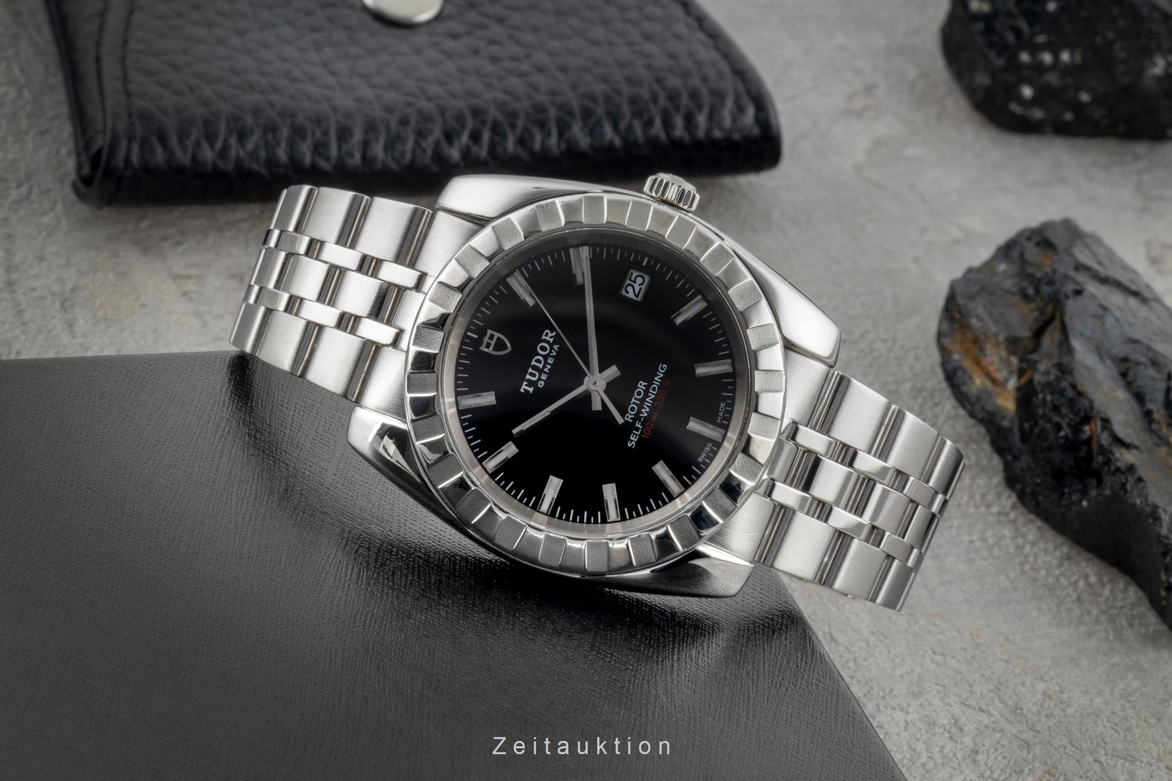 Tudor Classic Date steel automatic men's watch 21010  [2600791]