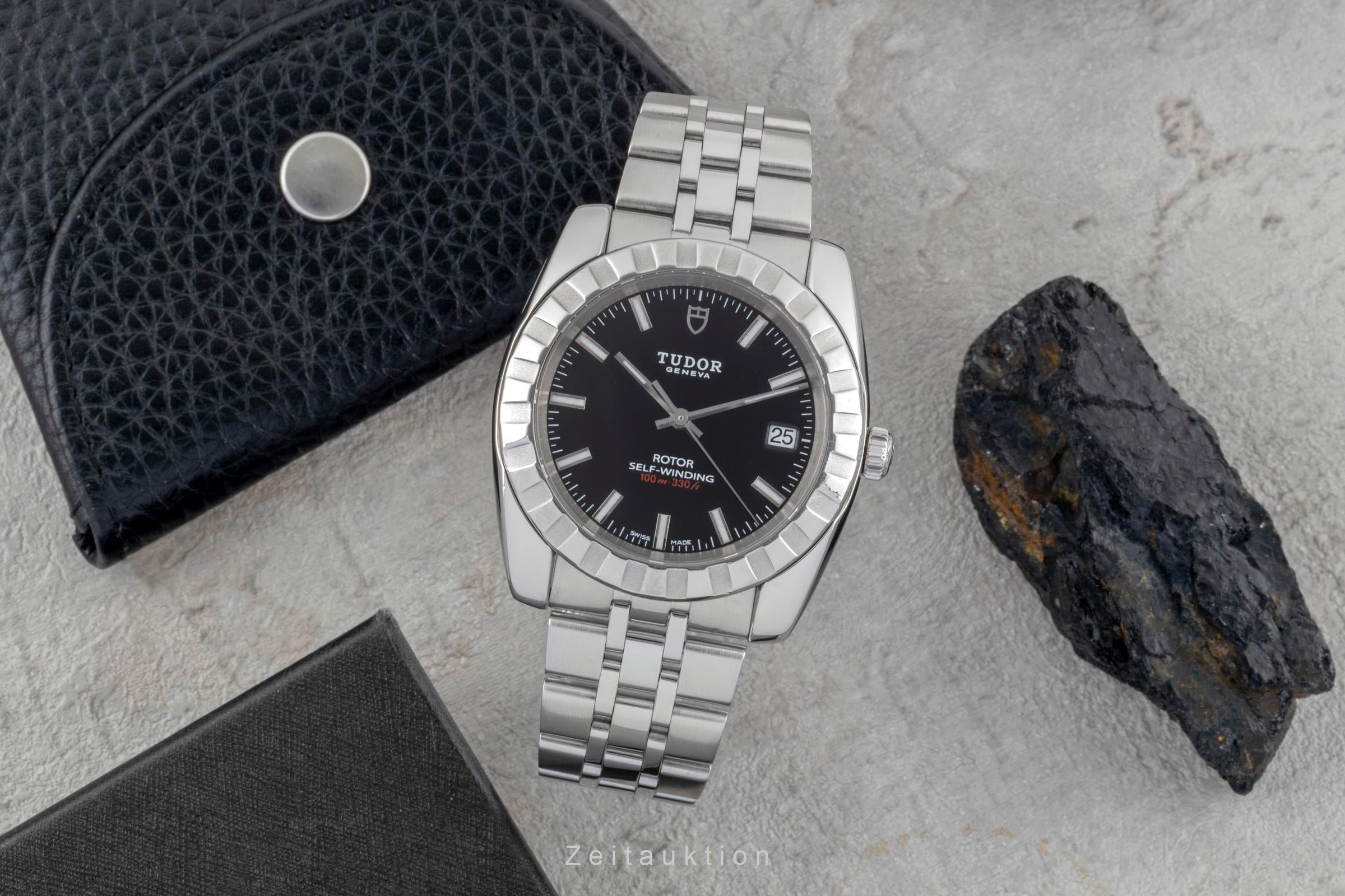 Tudor Classic Date steel automatic men's watch 21010  [2600791]