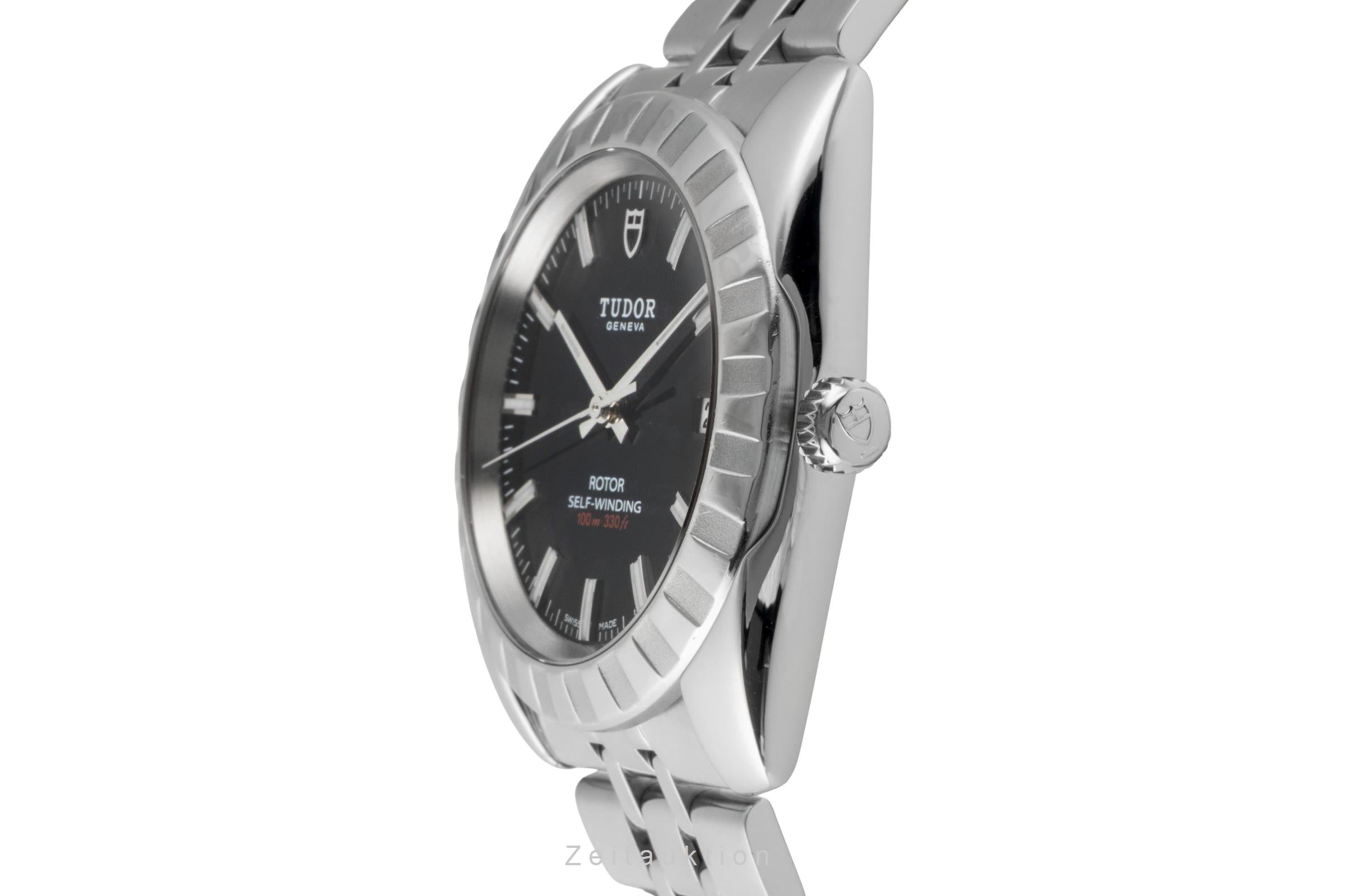 Tudor Classic Date steel automatic men's watch 21010  [2600791]