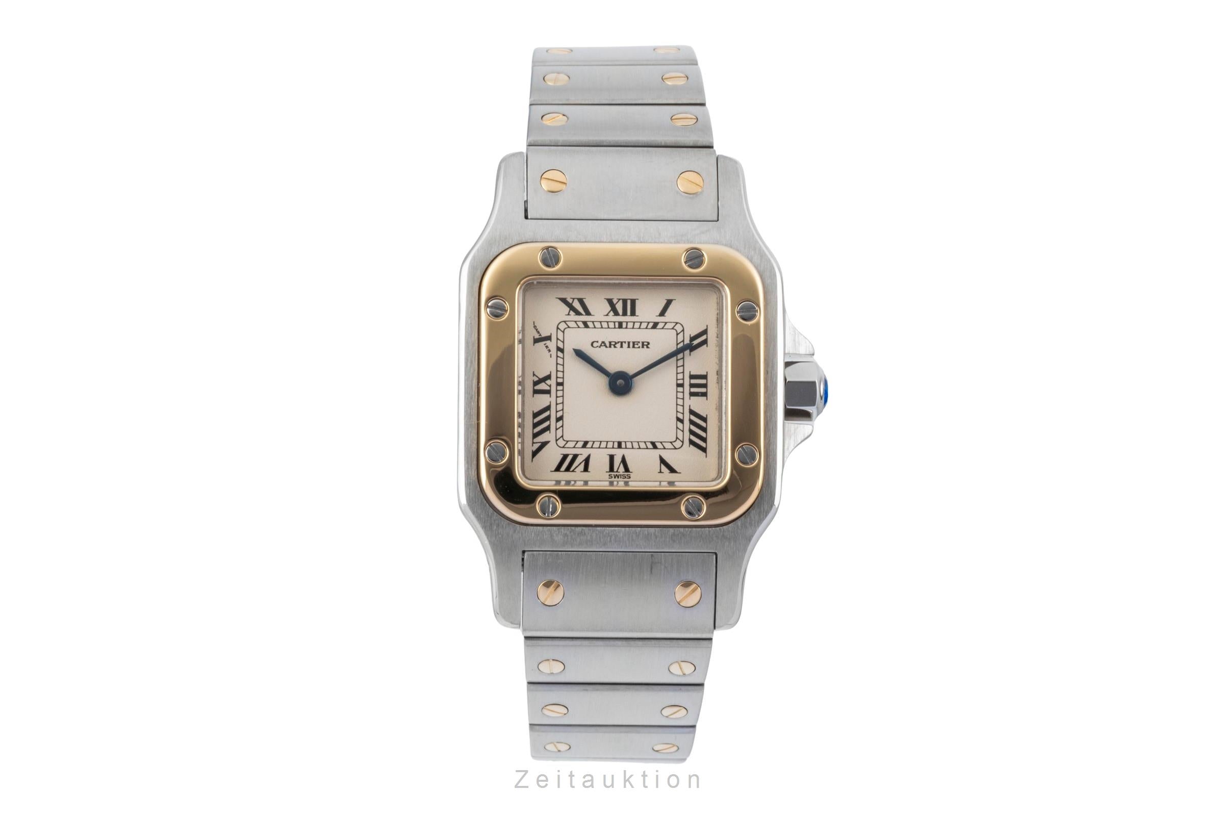 Cartier Santos acier / or  quartz montre pour femmes W20012C4  [2600792]