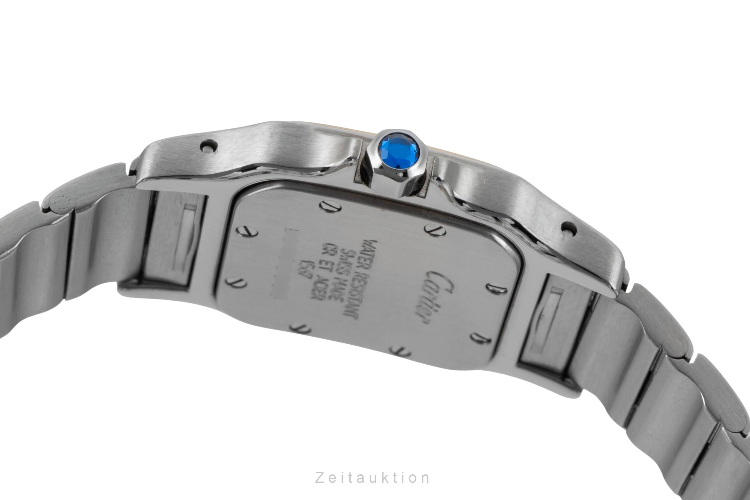 Cartier Santos acier / or  quartz montre pour femmes W20012C4  [2600792]